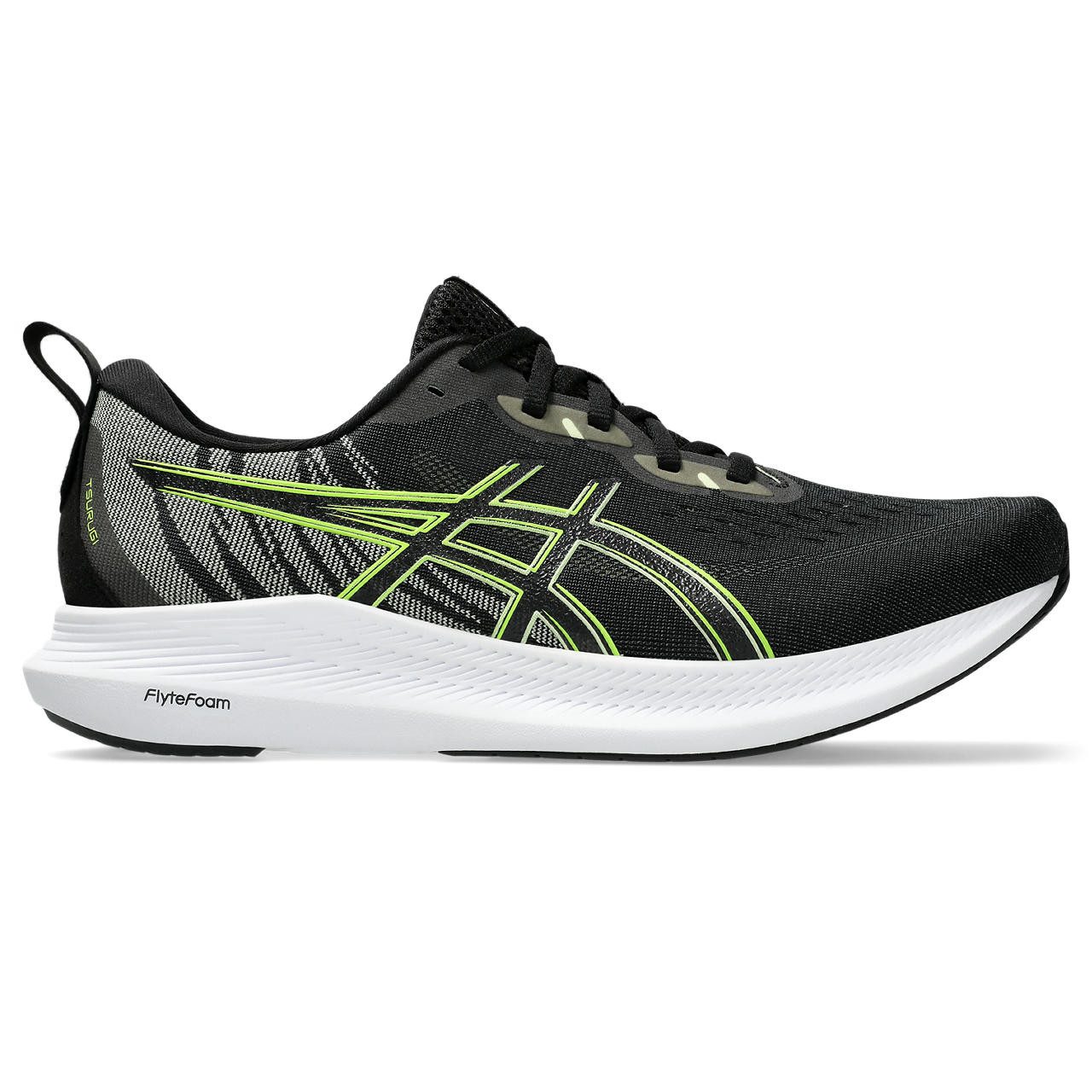 Asics TSURUGI BLACK/SAFETY YELLOW Laufschuh günstig online kaufen