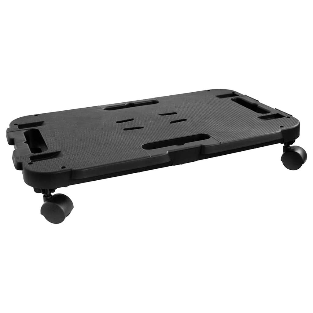 vidaXL Rollwagen Transportroller Schwarz Polypropylen 200 kg, (1 St)