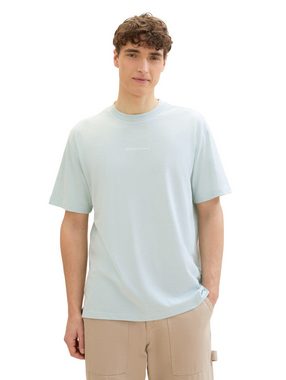 TOM TAILOR Denim Kurzarmshirt relaxed melange t-shirt