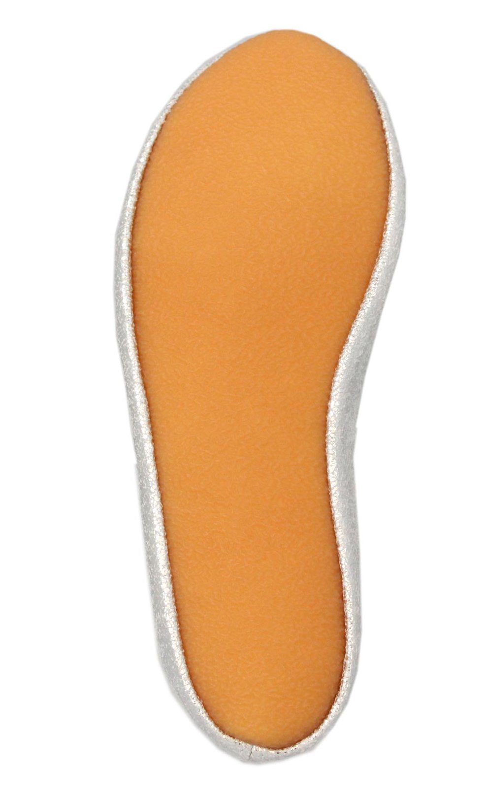 Beck Schläppchen Basic Glitzer Gymnastikschuh (bis Gr. 42 erhältlich, für Sport und Zuhause) mit rutschfester Gummi-Laufsohle