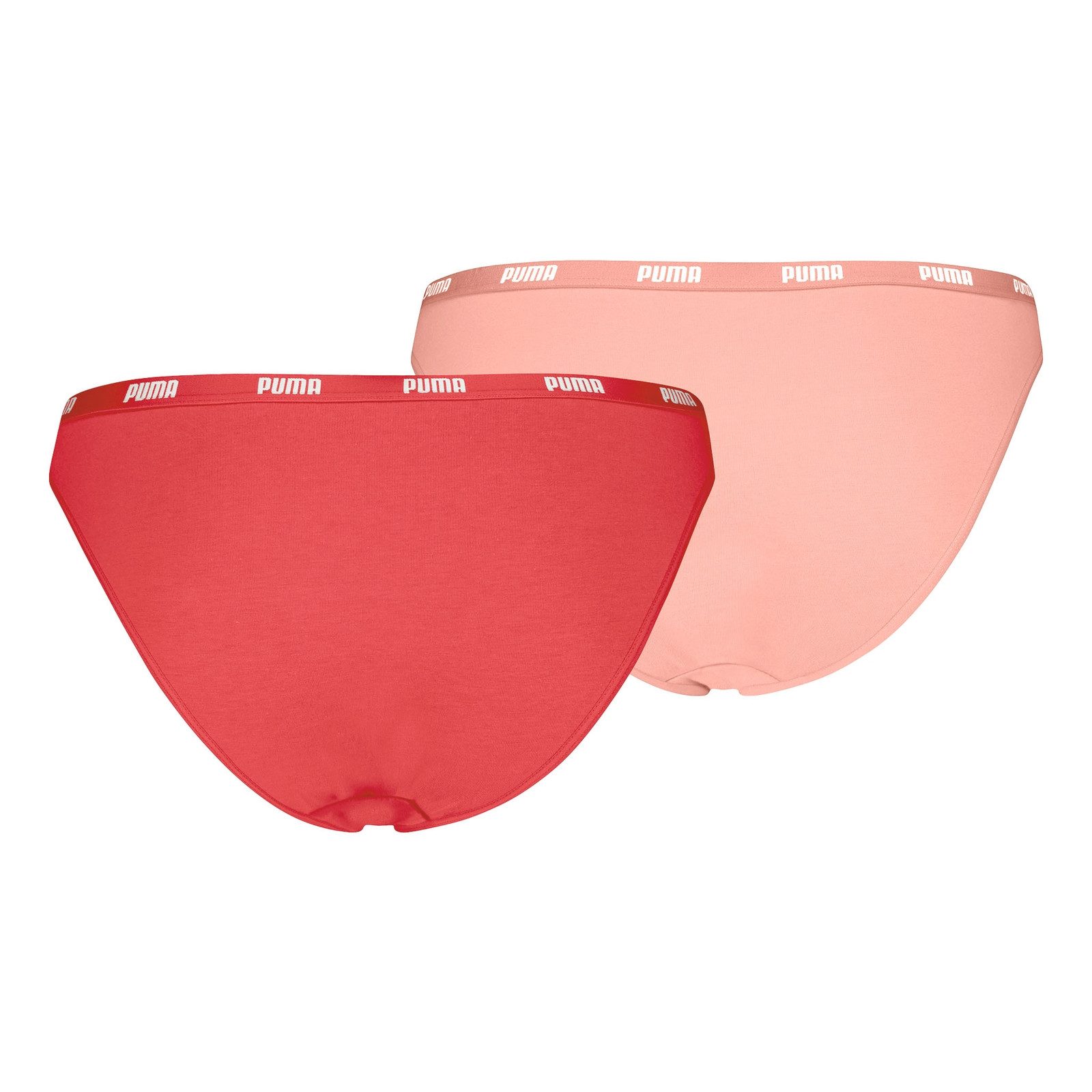 PUMA Bikinislip Bikini Slips (2-St., 2 Stück) mit Umlaufenden Markenlogo am günstig online kaufen