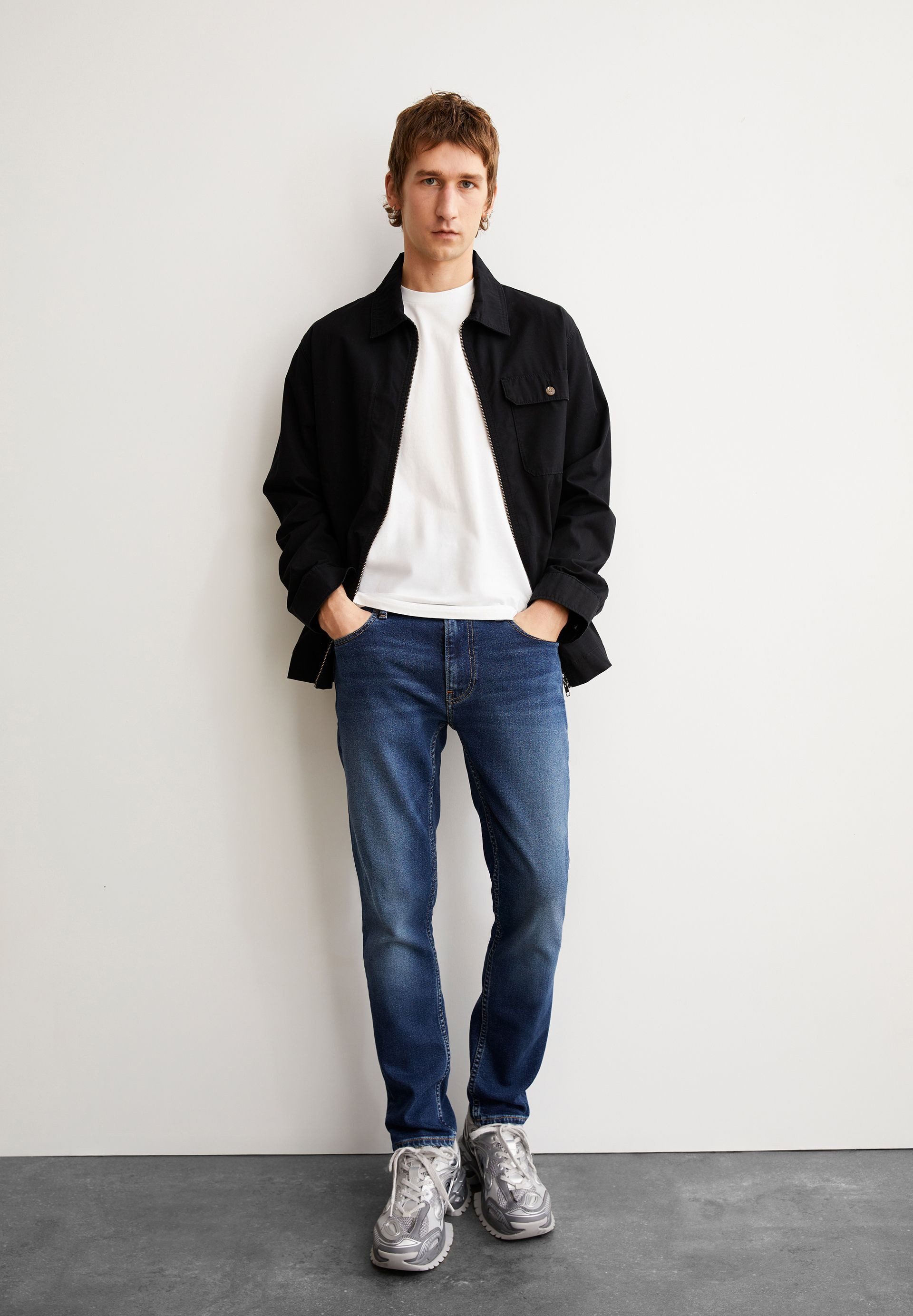 Armedangels Slim-fit-Jeans IAAN Slim Jeans aus recyceltem Baumwoll-Mix (Comfort-Stretch) Mid waist