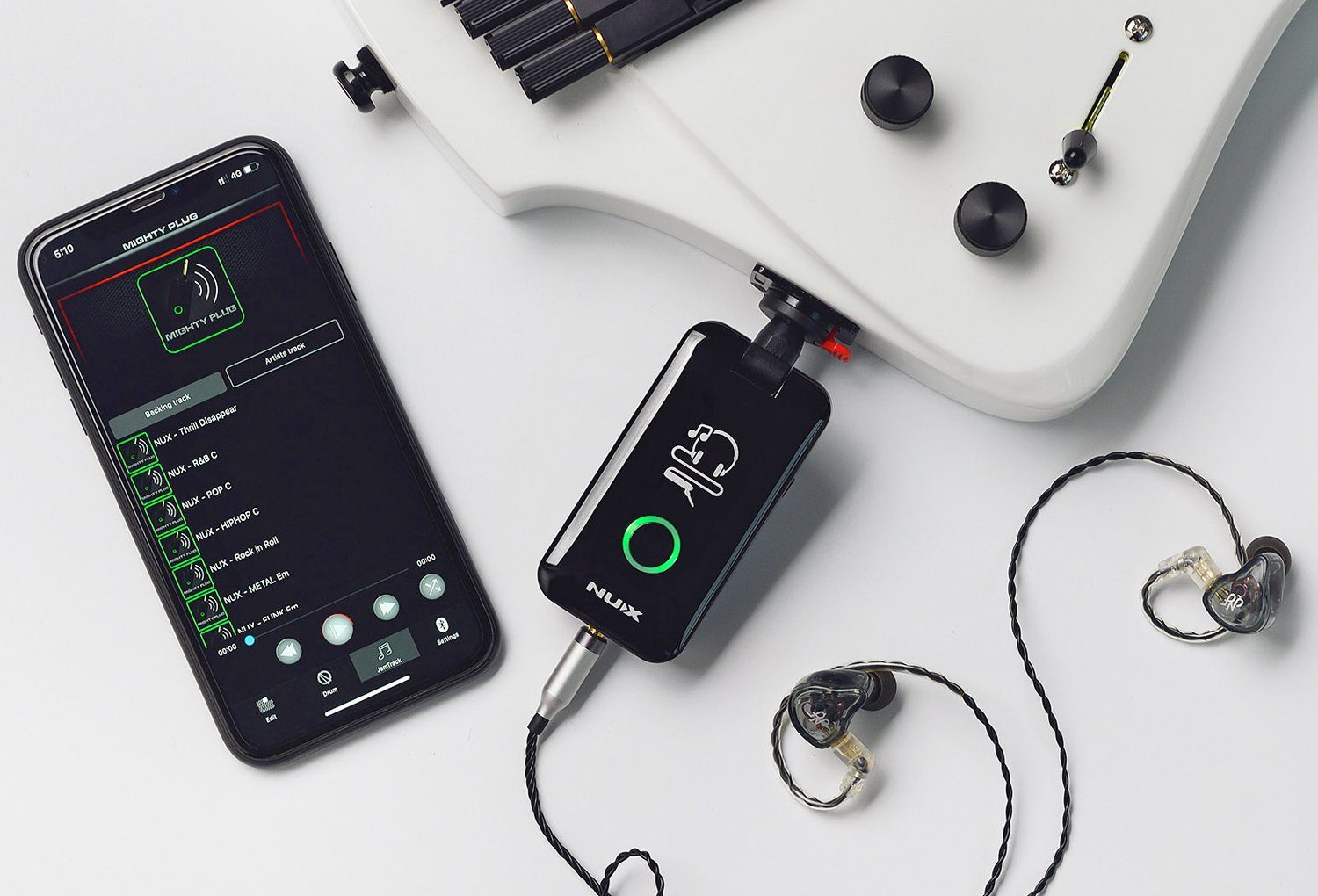 Nux Mighty Gitarre Netzteil Kopfhörerverstärker Amp-Plug für mit Plug
