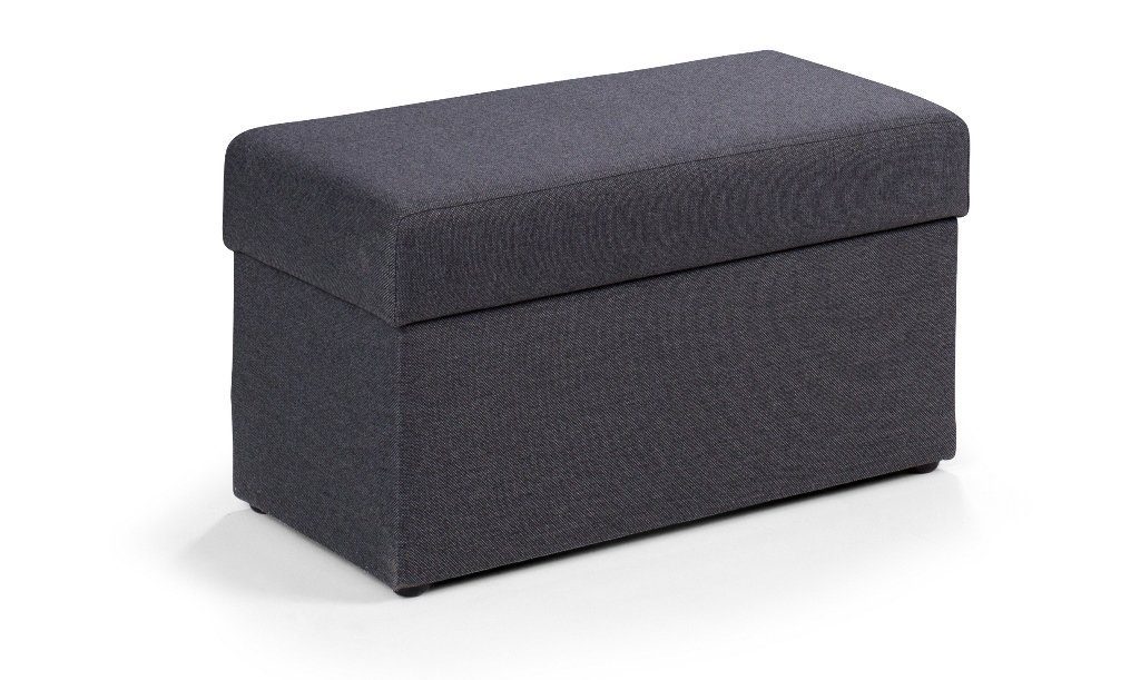 minimalistisches Ecksofa Blau Adamo großes, mit Ecksofa Ein Siblo Schlaffunktion