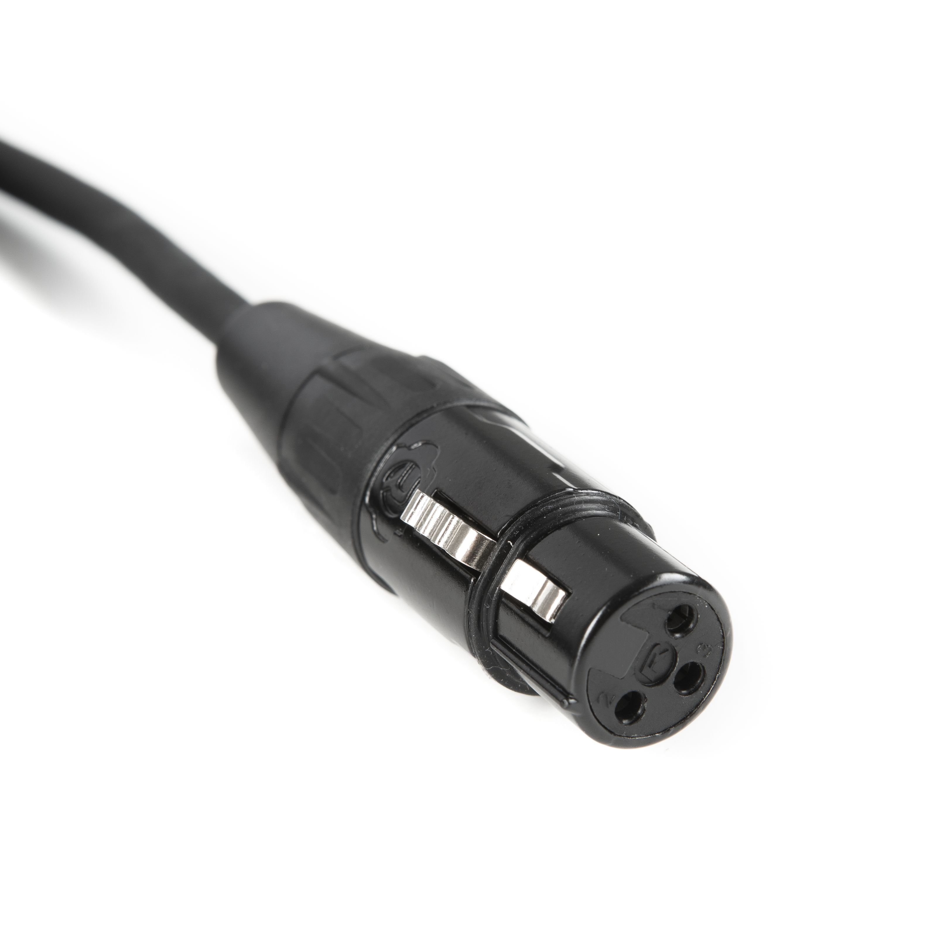 lightmaXX Lampen-Verbindungskabel, DMX Kabel, Flexibles DMX Kabel, REAN Y-Serie Stecker