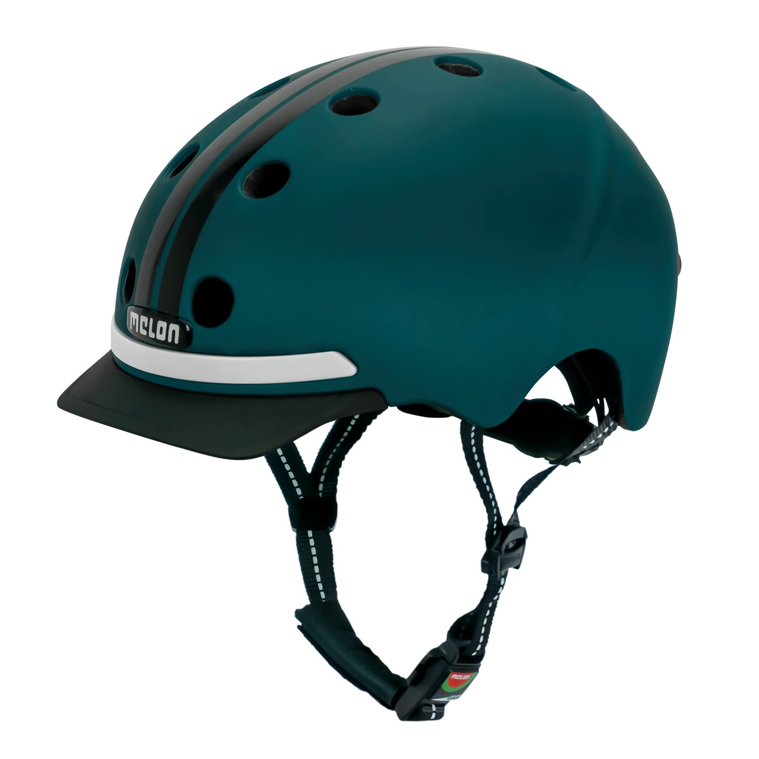 Melon Fahrradhelm E-Series Nightliner mit Vorder- und Rücklicht, super leicht, Magnetverschluss, größenverstellbar, mehr als 50 Designs
