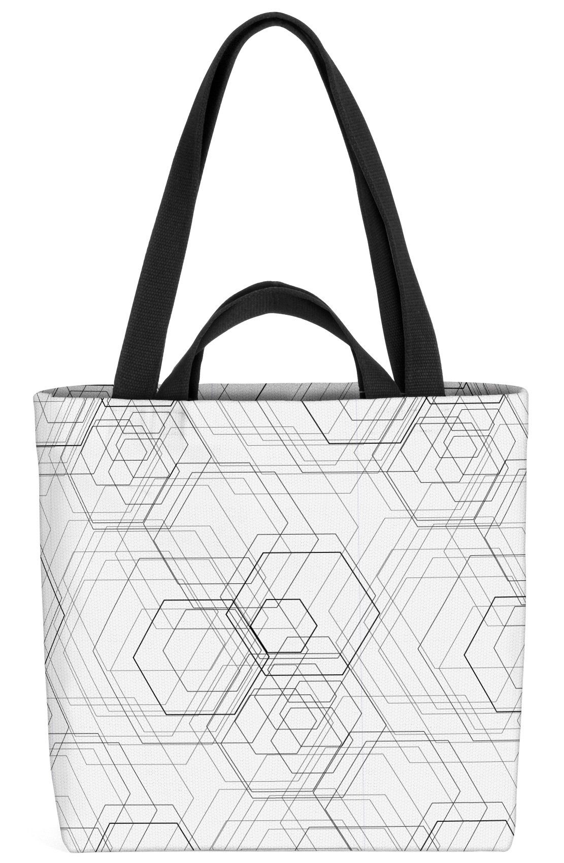 Void Henkeltasche 1 Tlg Hexagon Muster Waben Modular Grafik Kunst Kuche Wohnzimmer Chip Cell Online Kaufen Otto