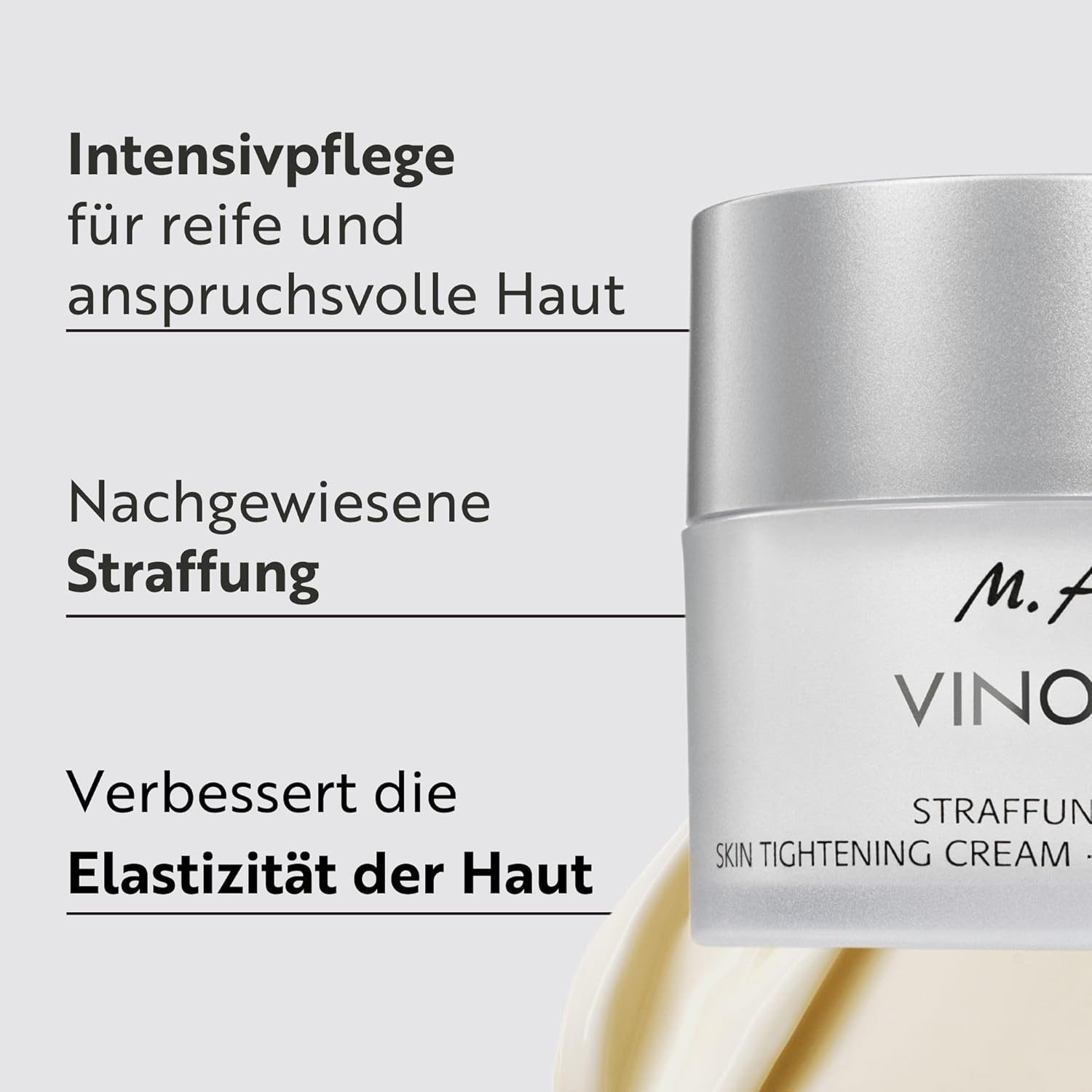 asambeauty Straffungspflege VINOLIFT Straffungscremem, reduziert Linien & Falten, Anti-Aging
