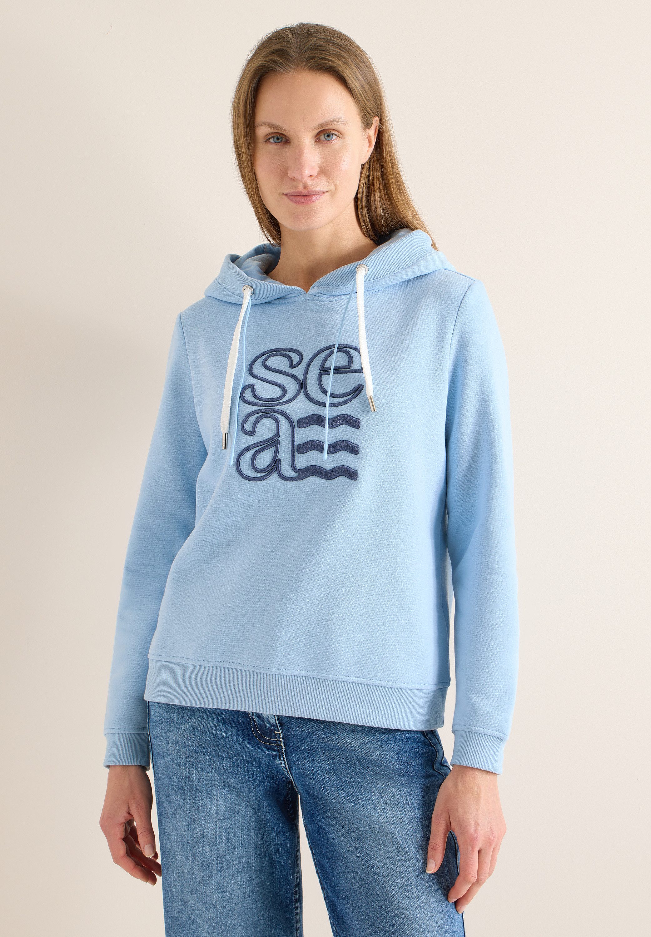 CECIL Sweatshirt mit Kapuze