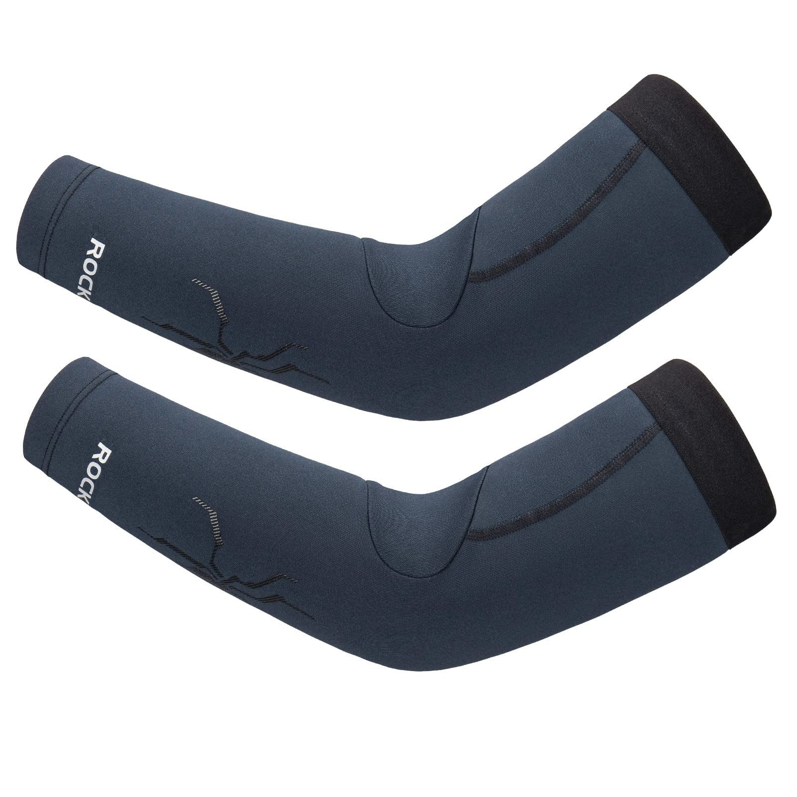 ROCKBROS Гетры Fahrrad Напульсник/Beinlinge Winter (Thermo Armwärmer/Beinwärmer, 1-St., Rutschfest Arm Sleeves und Knieschutz) für Radfahren, Laufen Herren/Damen S-3XL (1 Paar)