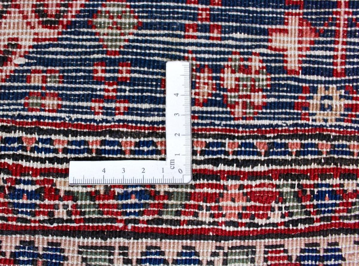 Orientteppich Abadeh 155x205 mm rechteckig, Handgeknüpfter Perserteppich, 8 Nain Trading, Orientteppich Höhe: 