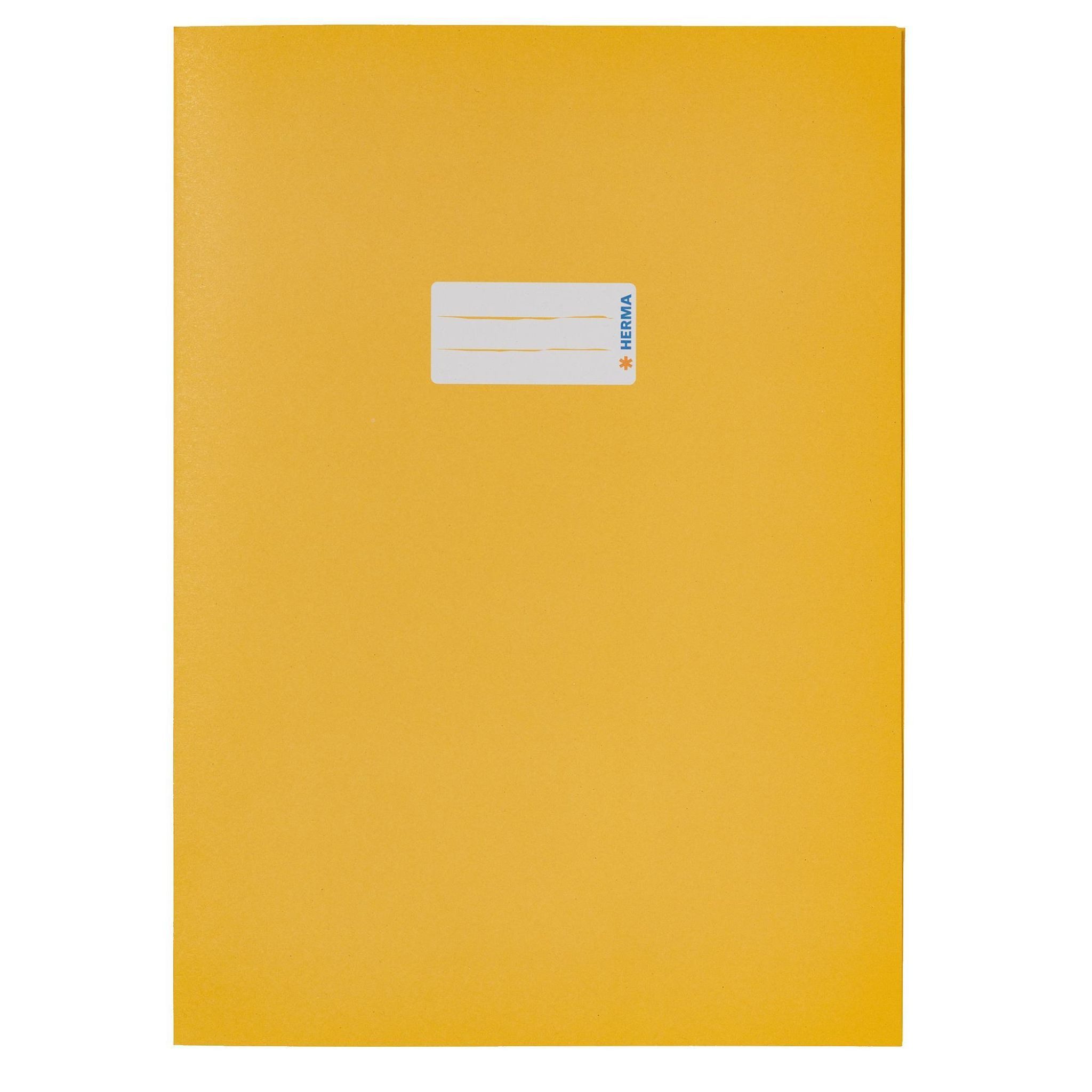HERMA Schulheft Herma Heftschoner Papier A4 gelb