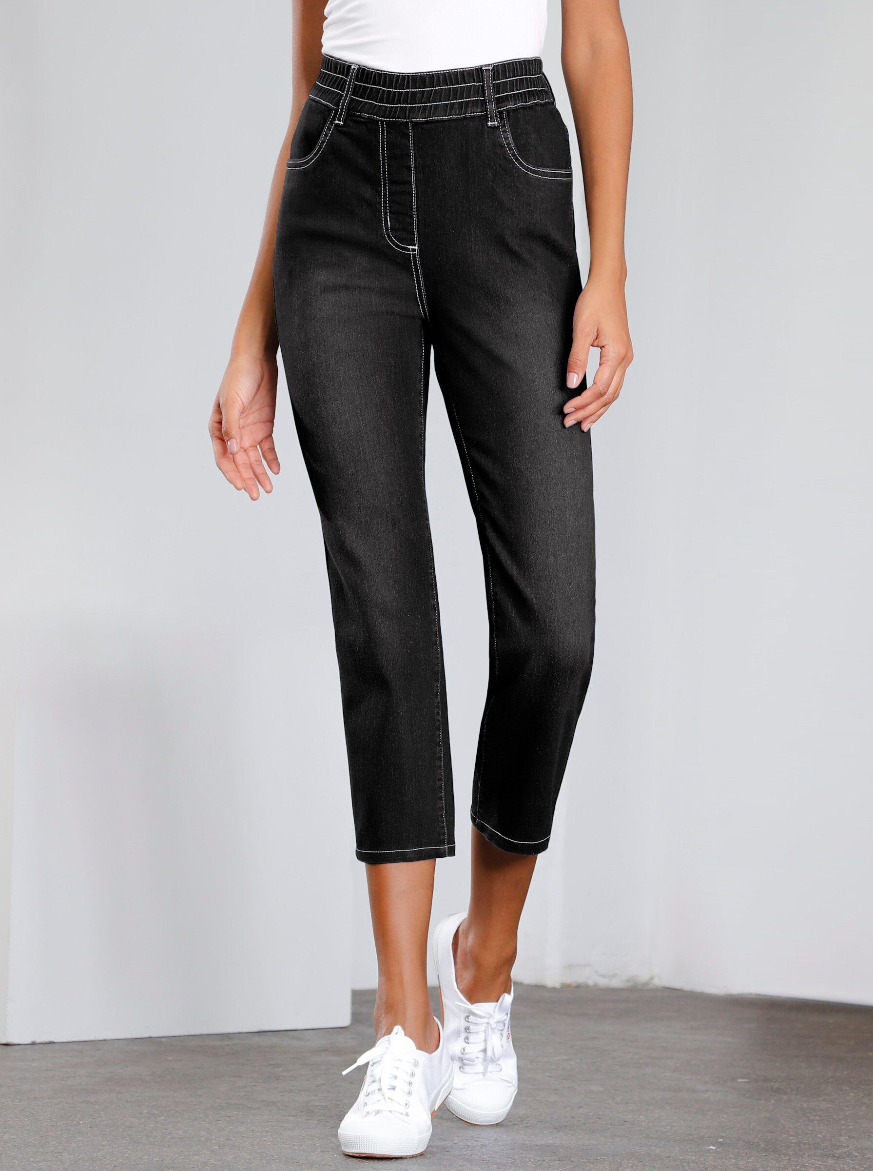 Sieh an! Jeansshorts 7/8-Jeans günstig online kaufen