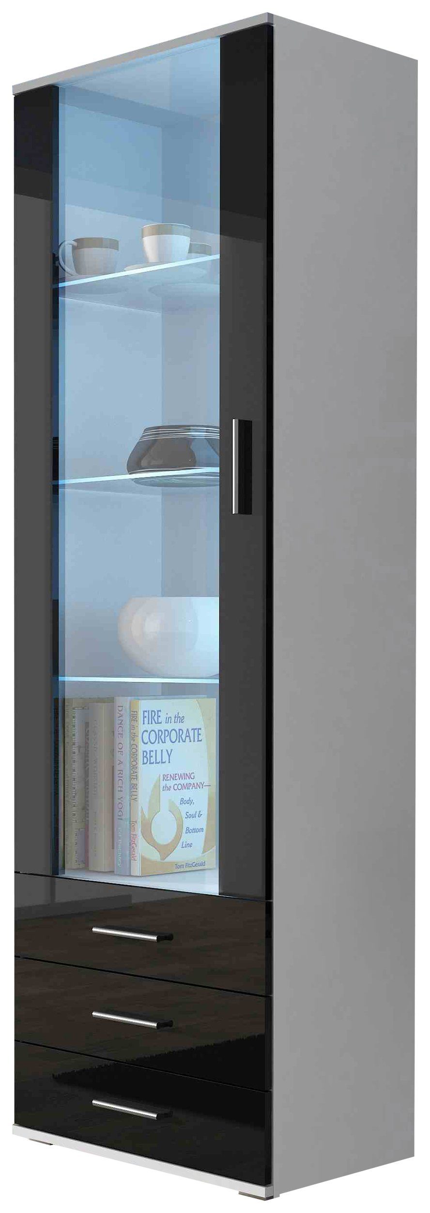 99rooms Vitrine Saho 192 cm (Standvitrine, günstig online kaufen