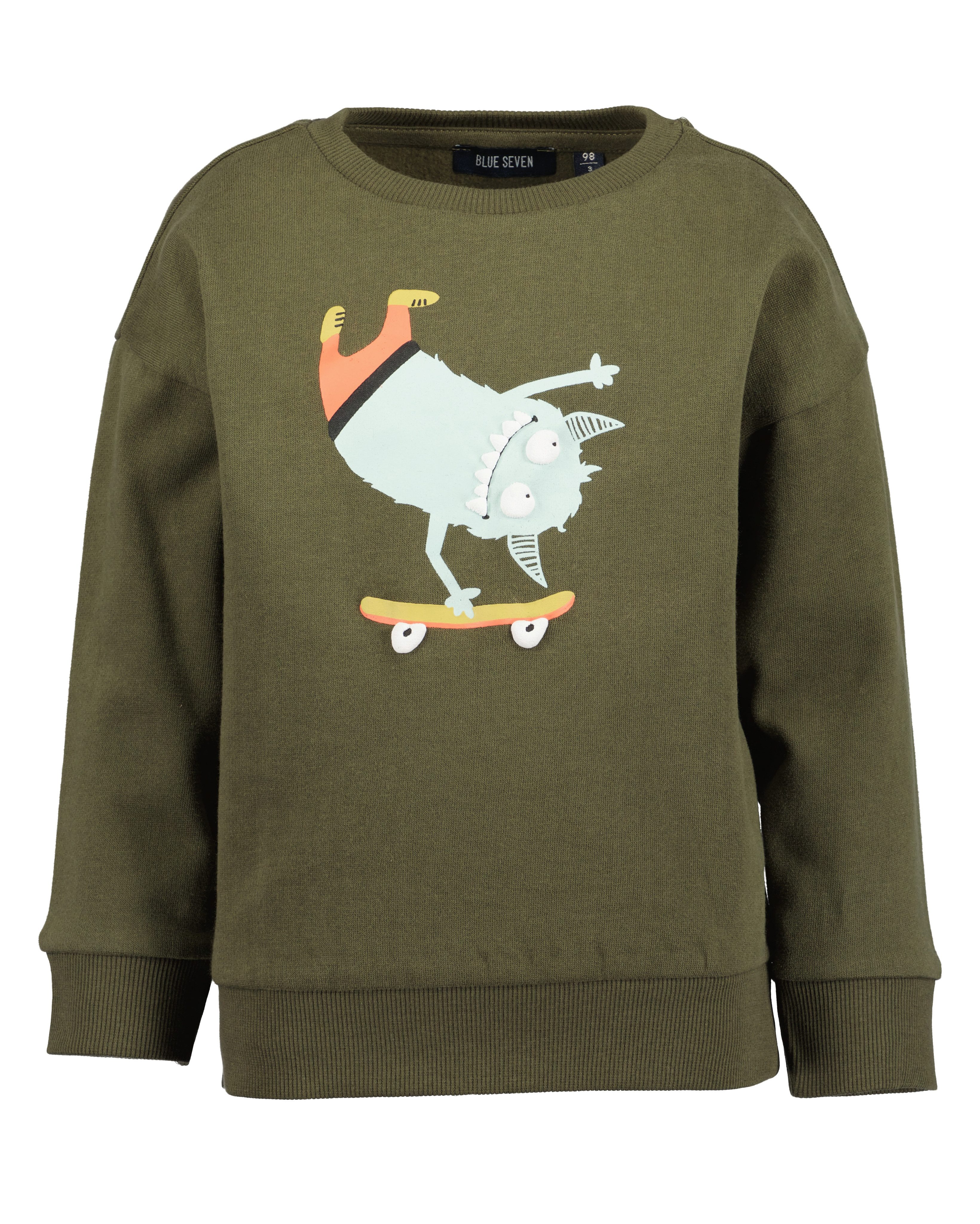 Blue Seven Sweatshirt mit großem Frontmotiv