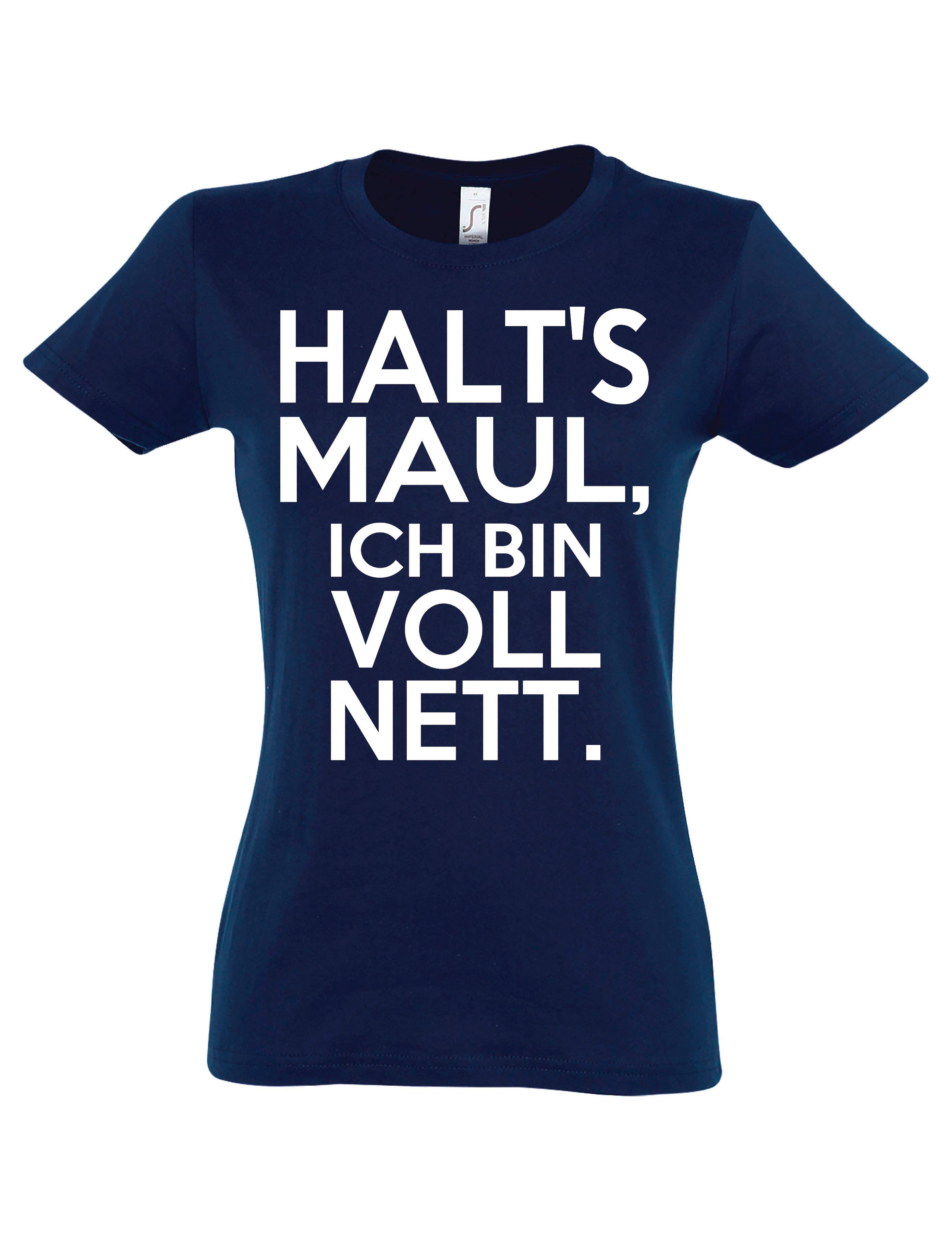 Youth Designz Print-Shirt Damen T-Shirt "Halts günstig online kaufen