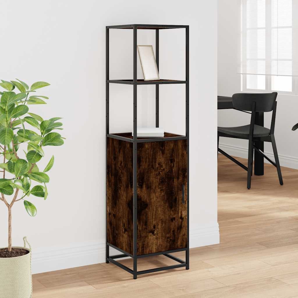 vidaXL Highboard Highboard Räuchereiche 35,5x35x139 cm günstig online kaufen
