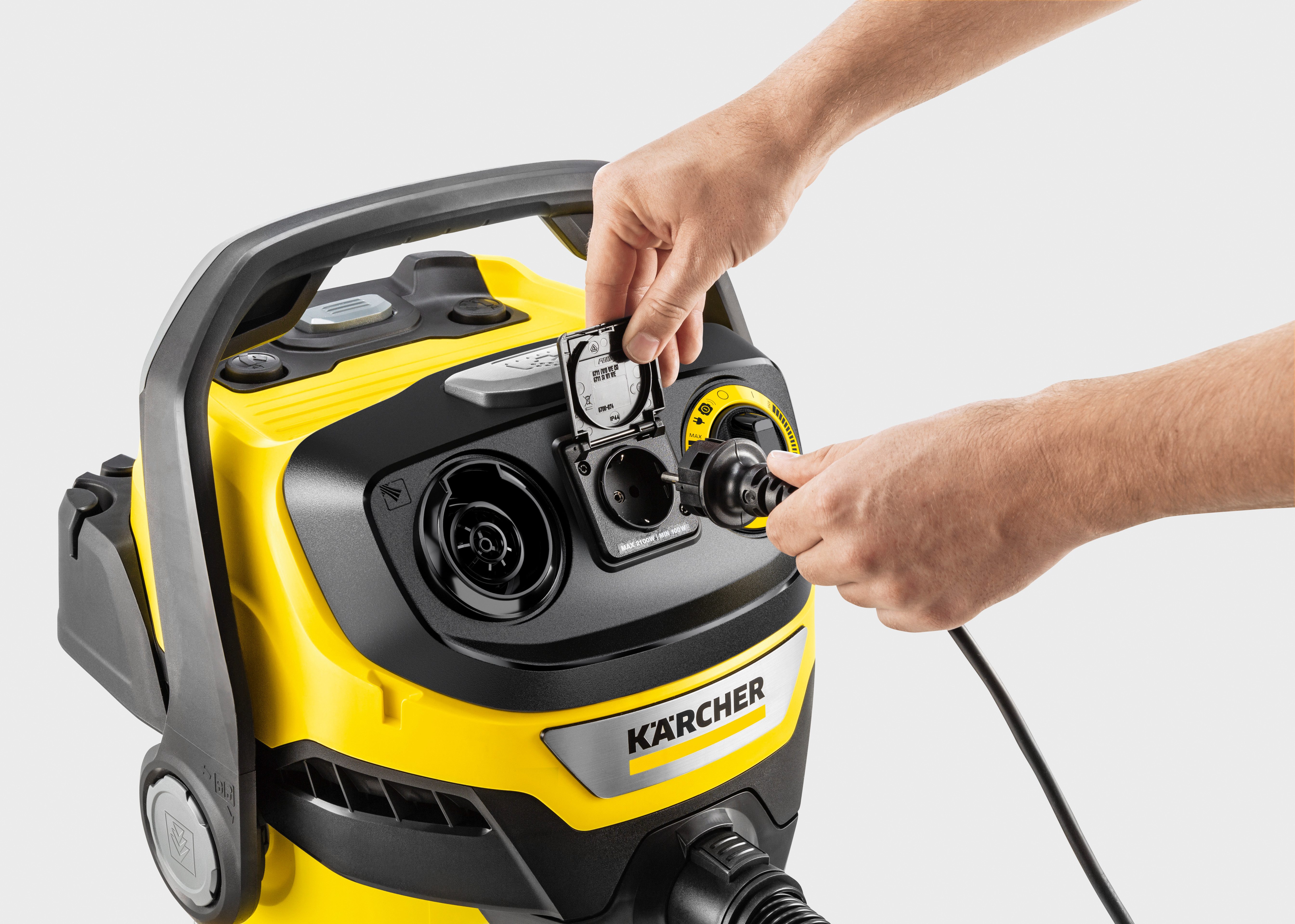 KÄRCHER Nass-Trocken-Sauger WD 5 Control P 25/5/22 *EU, 1200 W, beutellos, mit Beutel