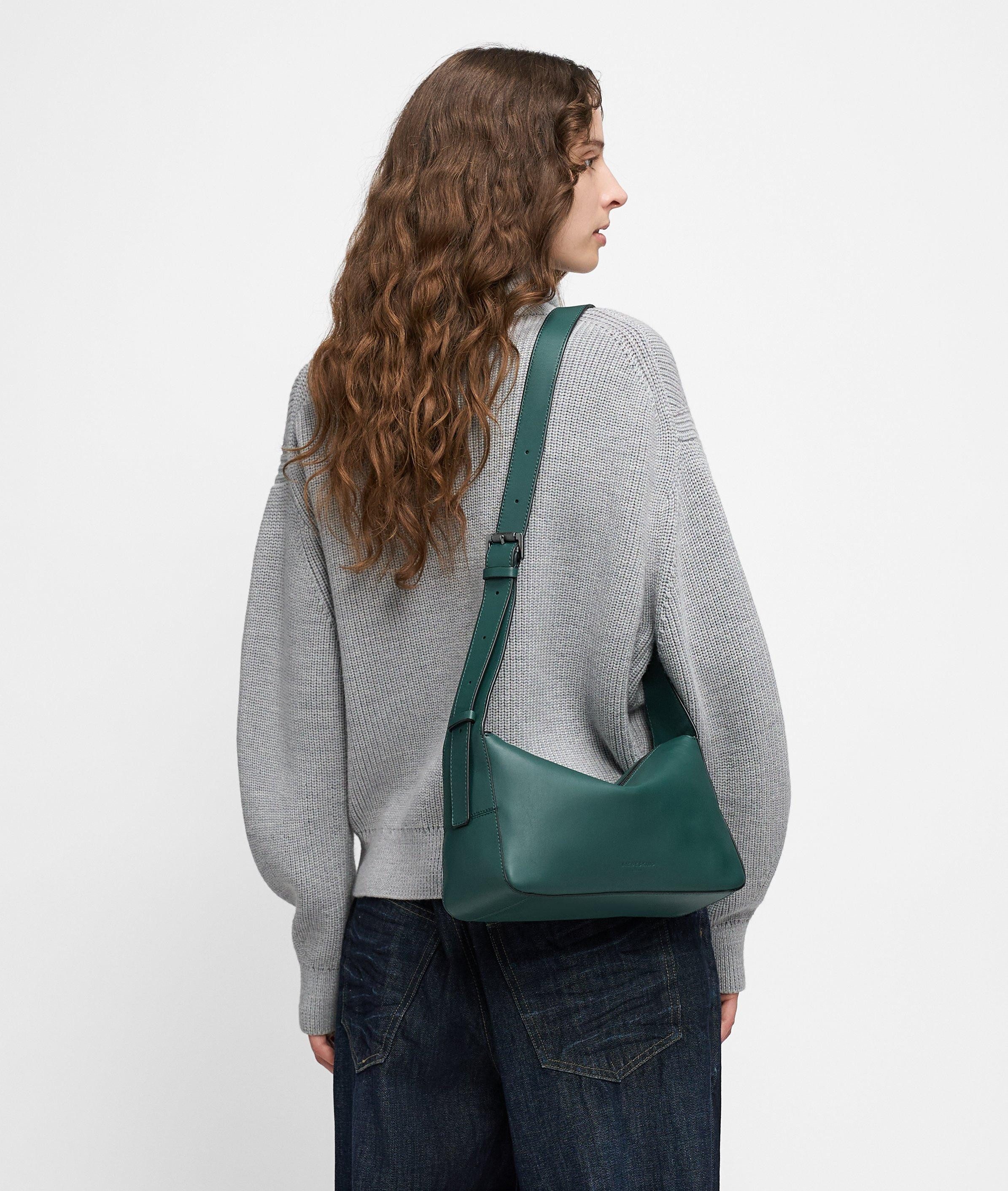 Liebeskind Berlin Umhängetasche Sky II Hobo S, Handliche Umhängetasche aus Leder