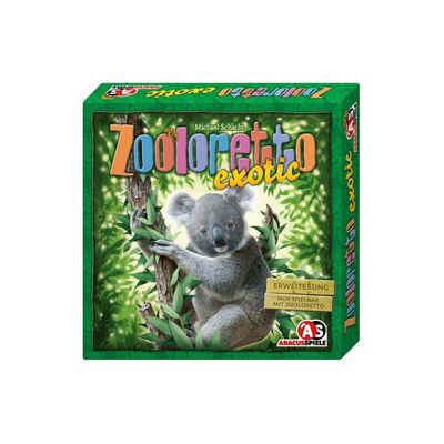 ABACUSSPIELE Spiel, Familienspiel ACUD0130 - Zooloretto: Exotic, für 2 bis 5 Spieler, ab 8 Jahren, Familienspiel