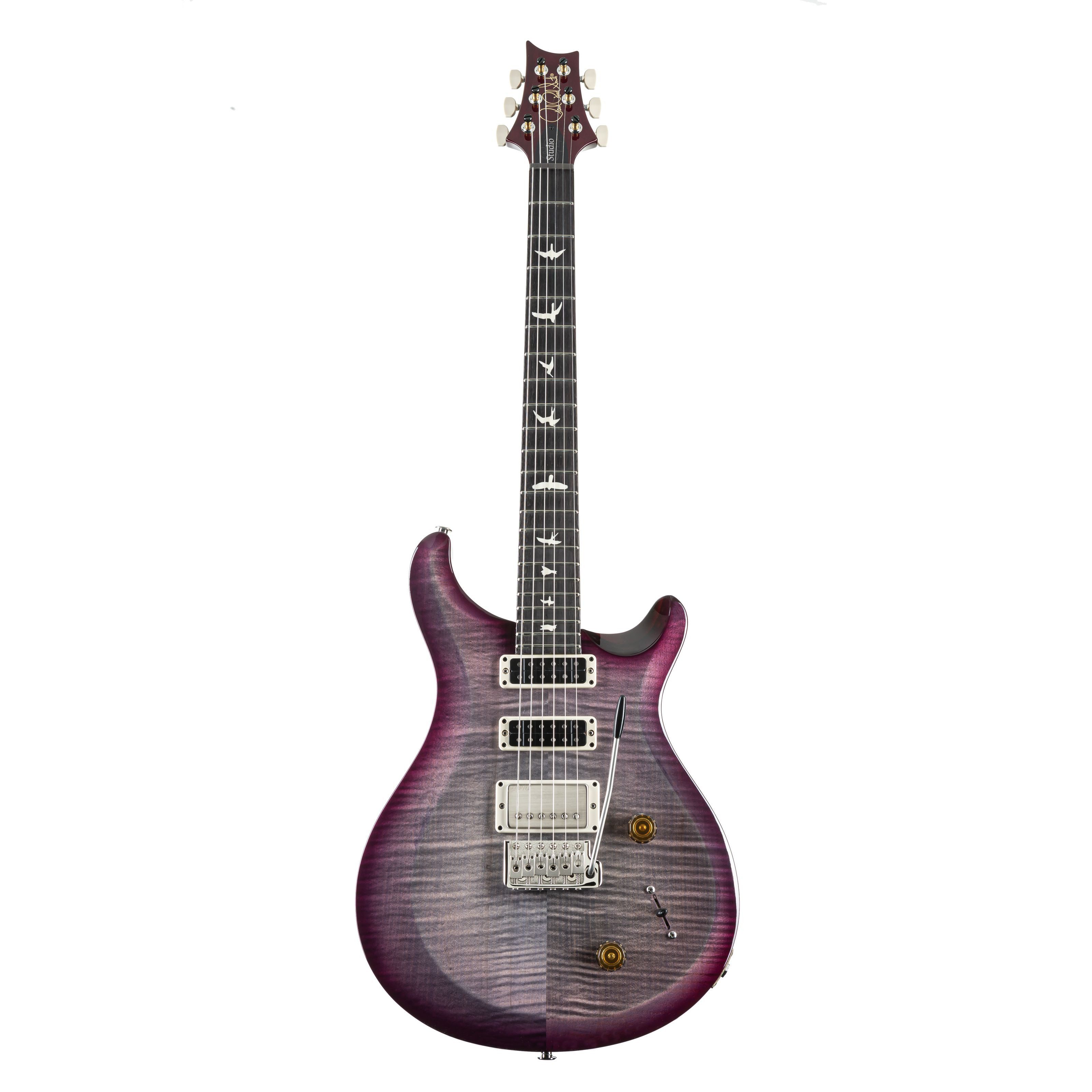 PRS E-Gitarre, E-Gitarren, Premium-Instrumente, S2 Studio Faded Gray Black Purple Burst - Custom E-Gitarre