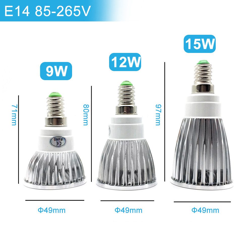 MUPOO LED-Leuchtmittel LED COB Strahler,LED Glühbirne LED Lampe GU10/E27/E1 günstig online kaufen