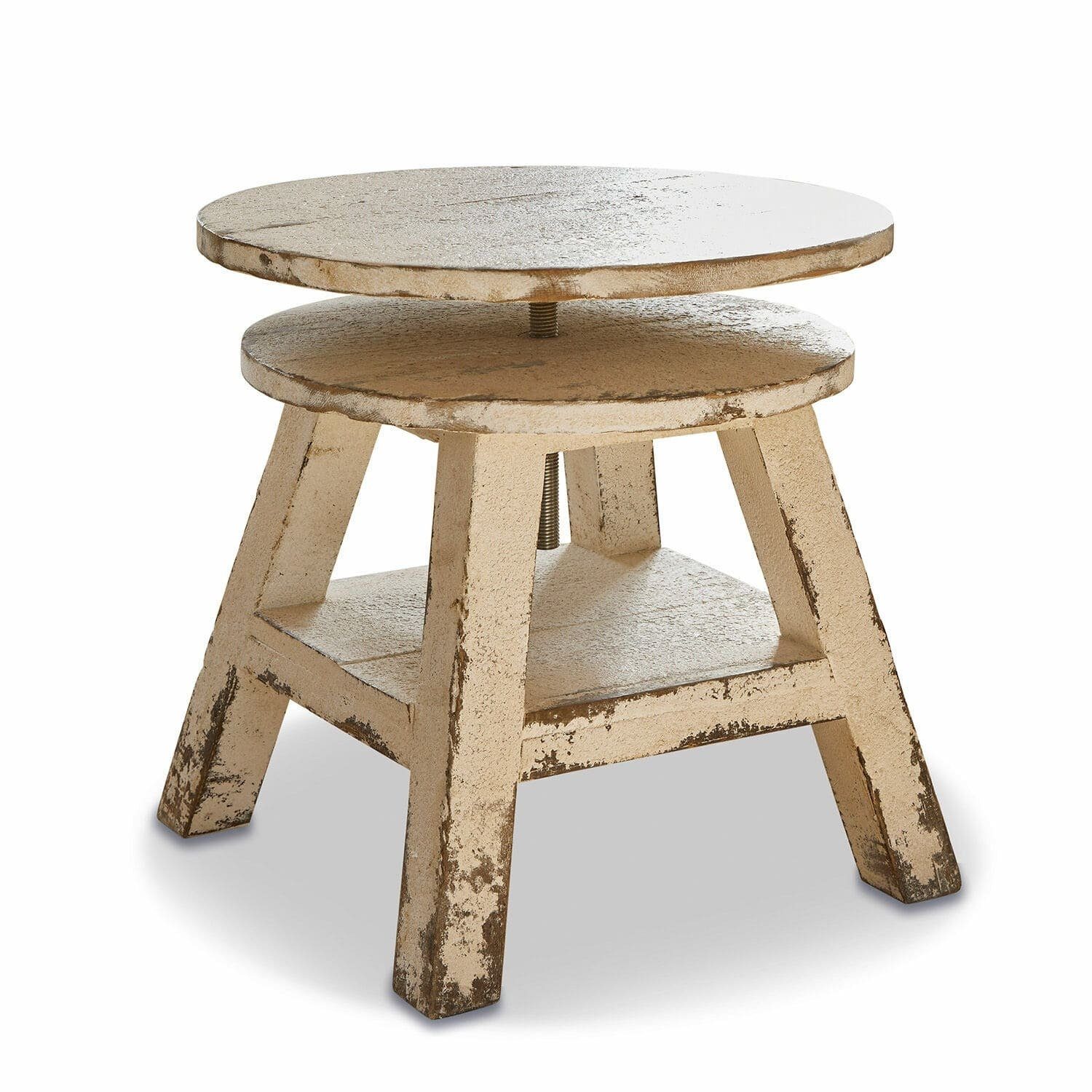 Mirabeau Beistelltisch Beistelltisch Commeren antikweiß günstig online kaufen