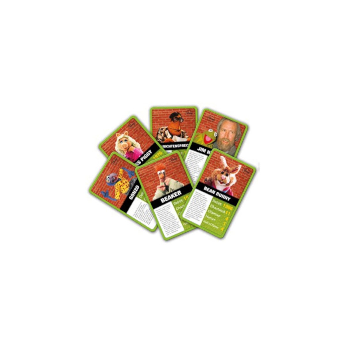 Winning Moves Spiel Top Trumps - Die Muppets, Quartett