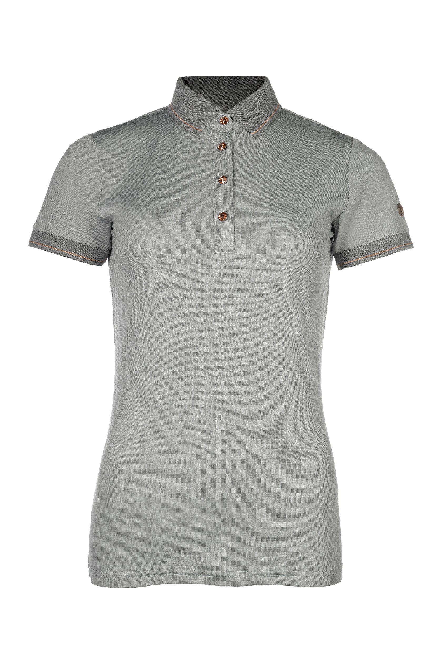 HKM Poloshirt Poloshirt -Rosegold Glamour- Style günstig online kaufen