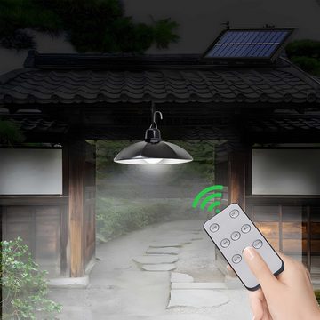 Retoo LED Solarleuchte LED Solarleuchte Decke Solarlampe Laterne Gartenleuchten Bodenstrahler, Starke Lichtausbeute, Energieeinsparung,Einfache Installation, Kompakt