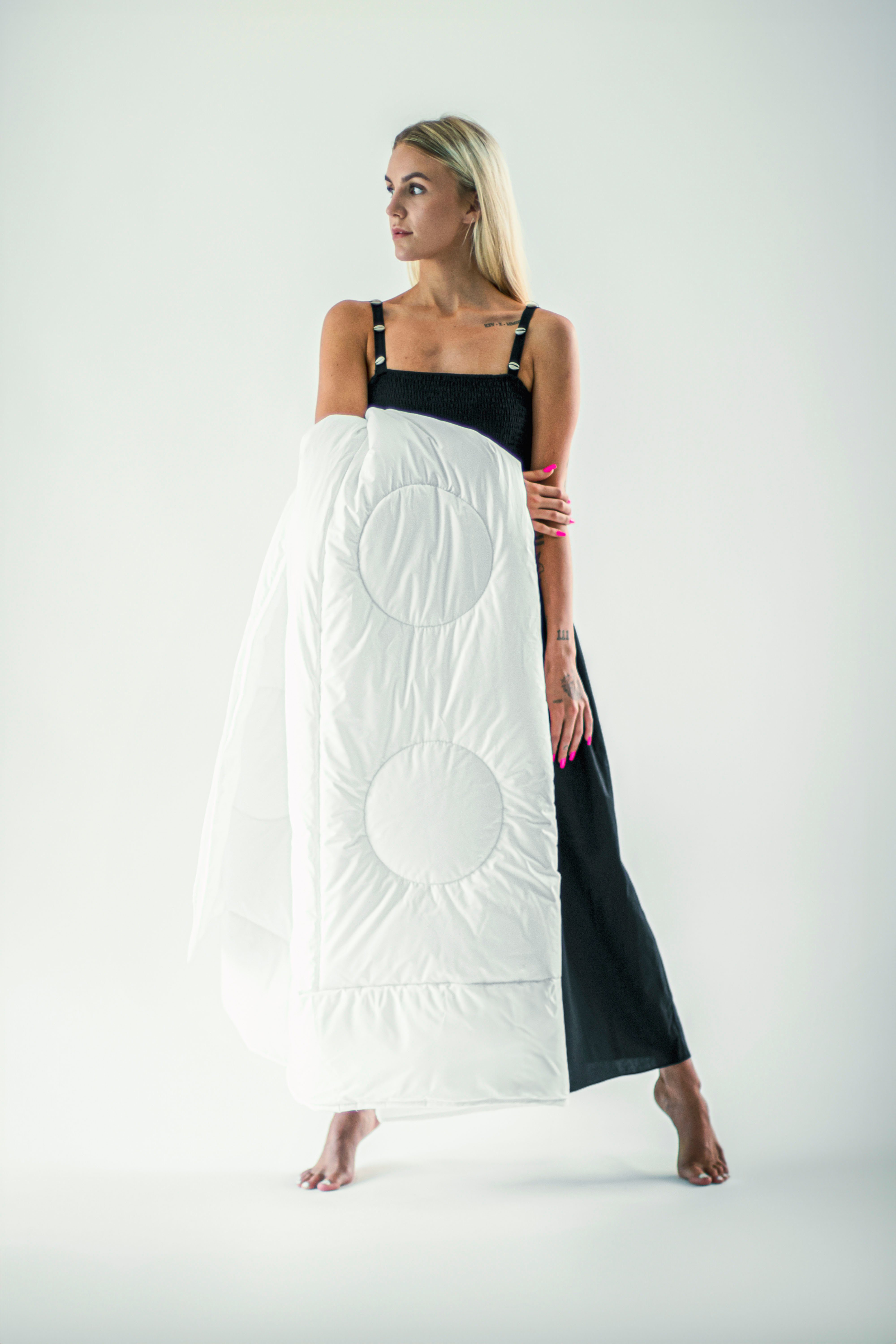 Dunlopillo Baumwollbettdecke Fusion, Bettdecken für Sommer und Winter, Füllung: Polyester, Bezug: 100% Baumwolle, Bettdecke 135x200 cm, 155x220 cm, Dunlofill® Helix-Micro-Faser, Decke