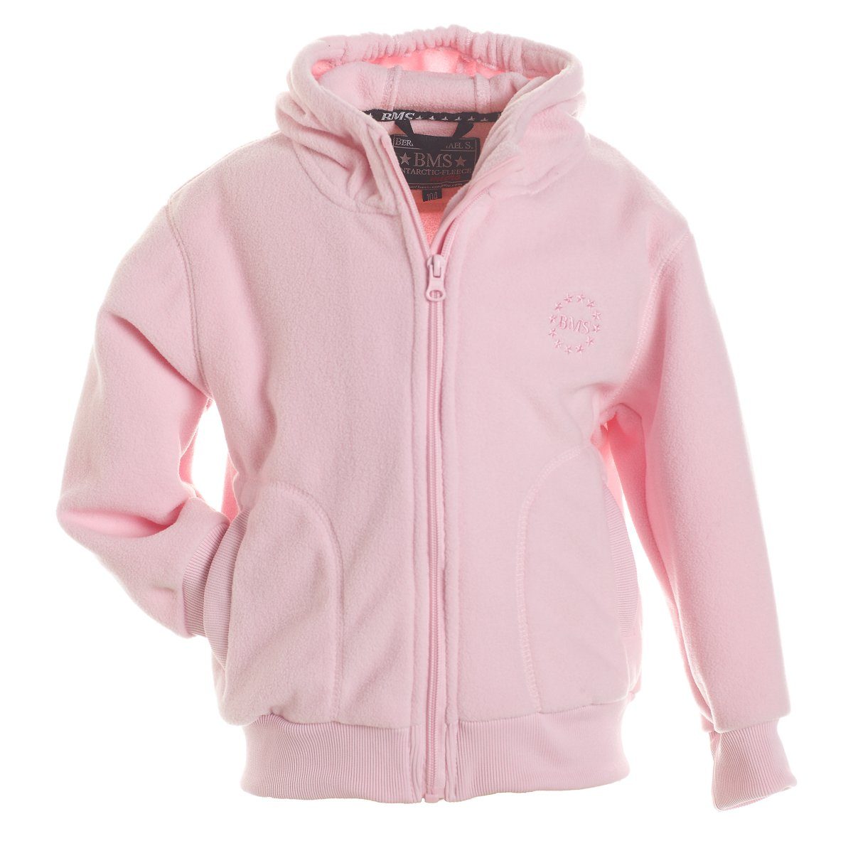 BMS Fleecejacke Collegejacke für Kinder aus Fleece leicht, warm und pflegeleicht