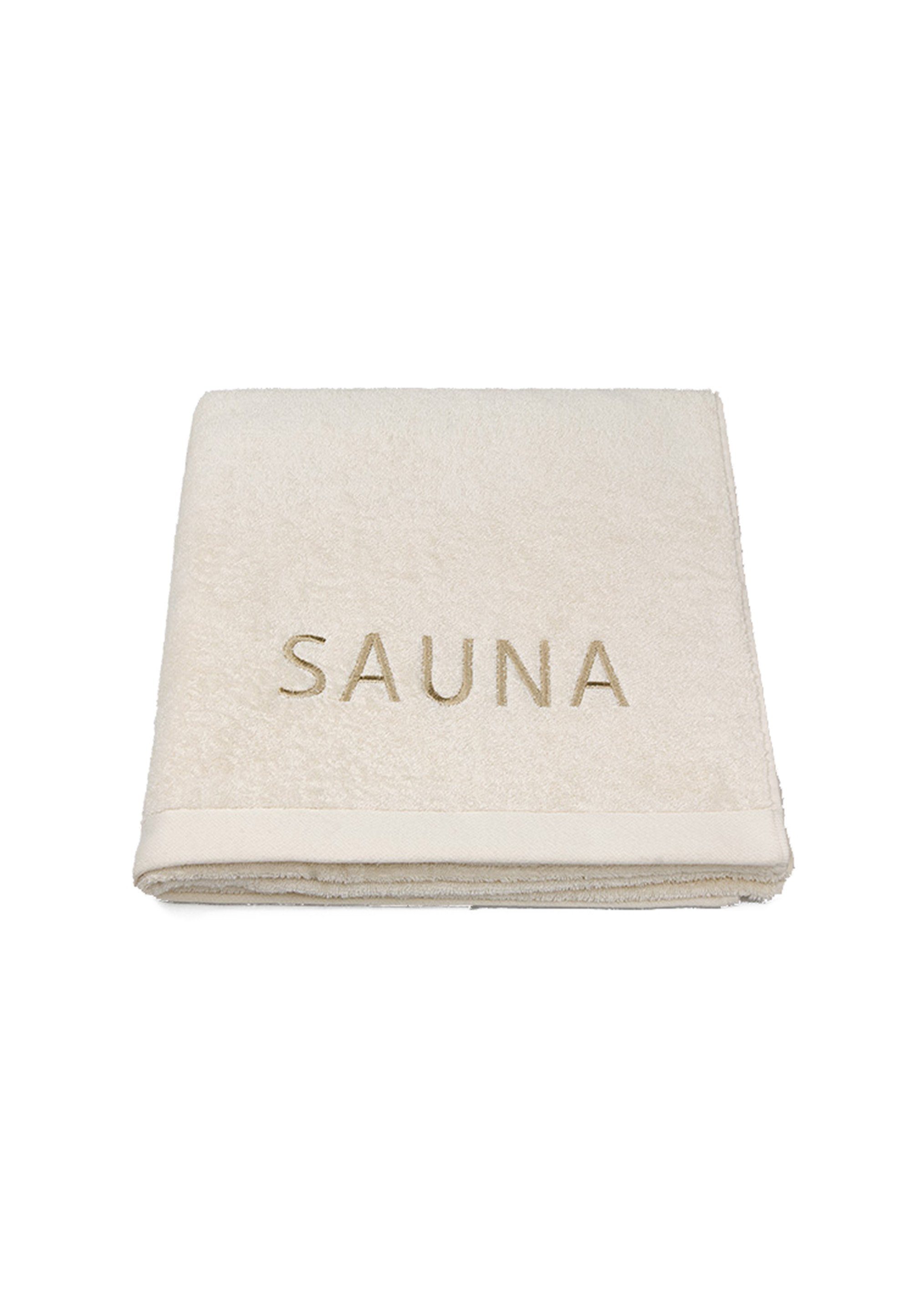 grace grand spa Saunatuch Liegetuch, (1-St), mit dezenter Stickerei günstig online kaufen