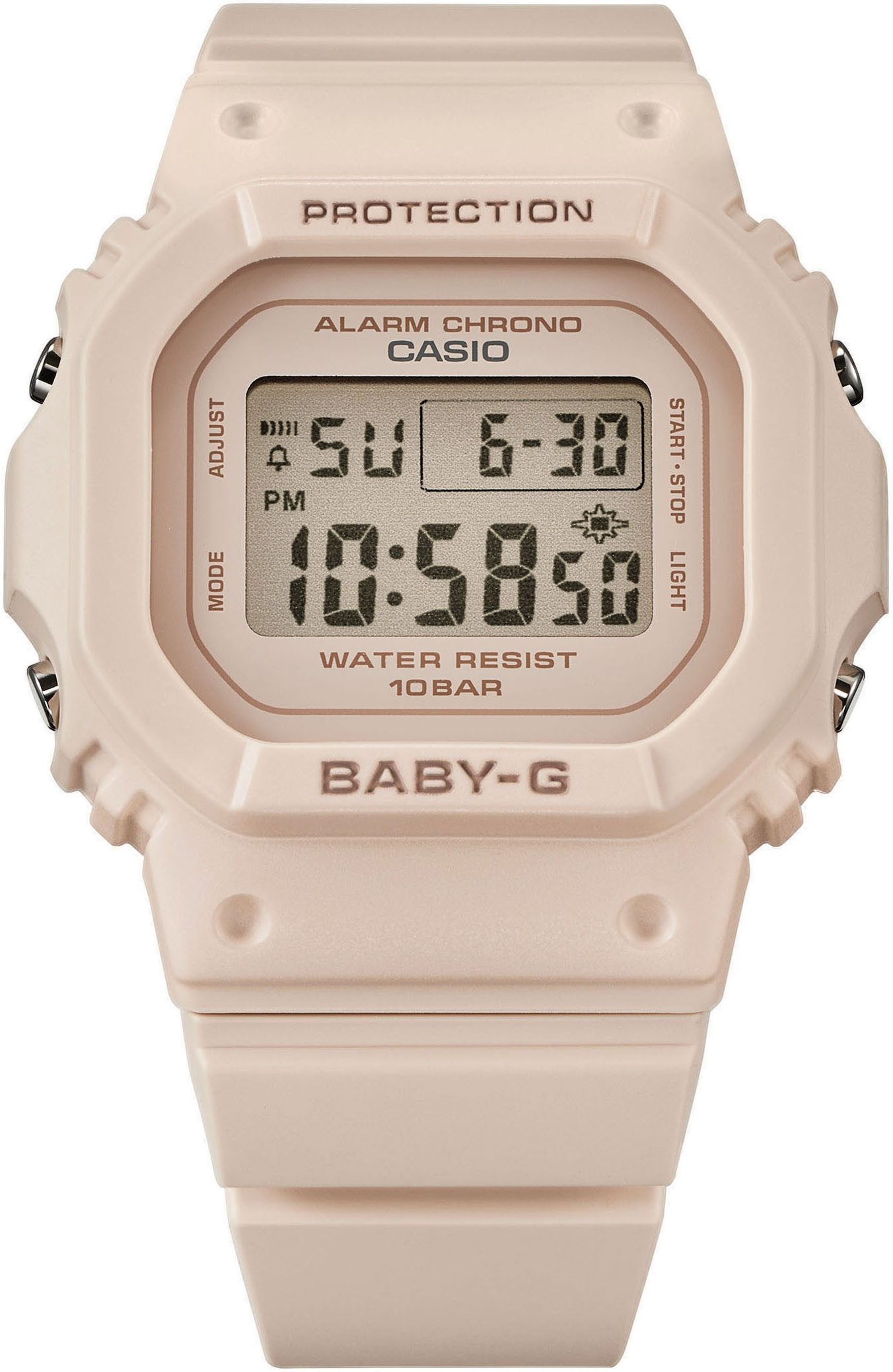 CASIO BABY-G Chronograph BGD-565U-4ER, Quarzuhr, Armbanduhr, Damenuhr, automatischer Kalender, digital, Timer