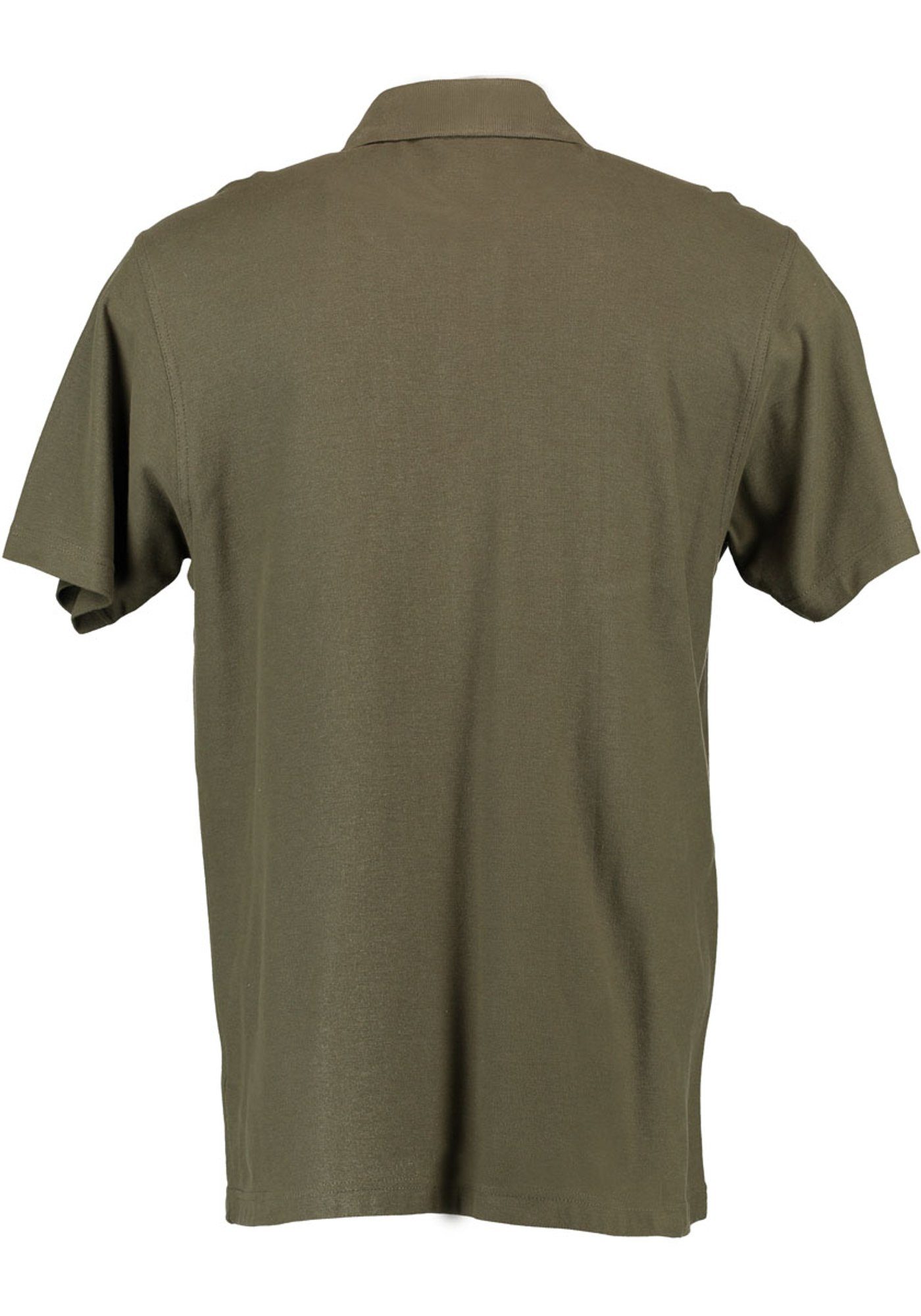 der Poloshirt mit Hirsch-Stickerei Brusttasche Kurzarm Jagdshirt Balun OS-Trachten auf