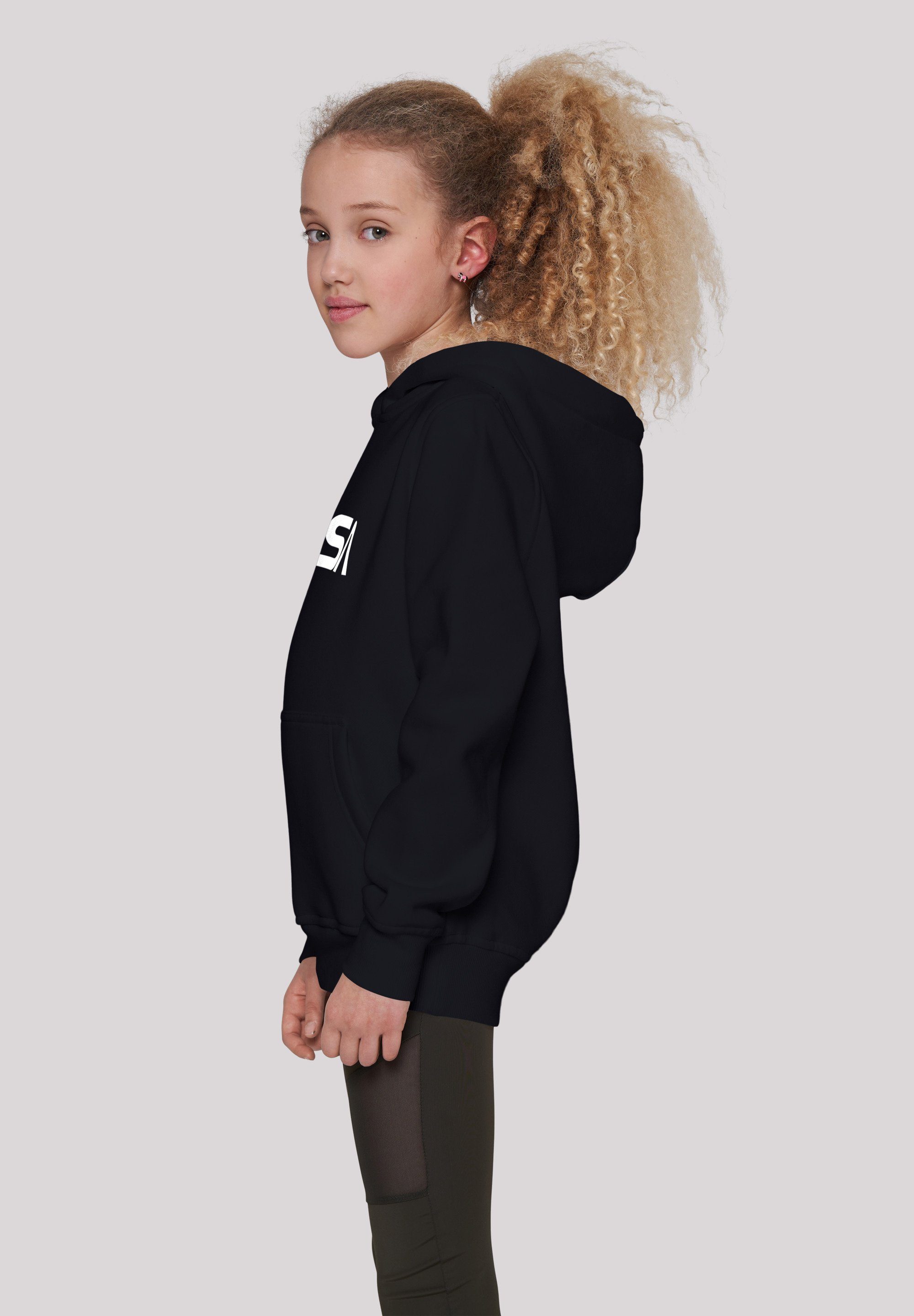 Black Modern Unisex Kinder,Premium F4NT4STIC NASA Logo Sweatshirt Merch,Jungen,Mädchen,Bedruckt
