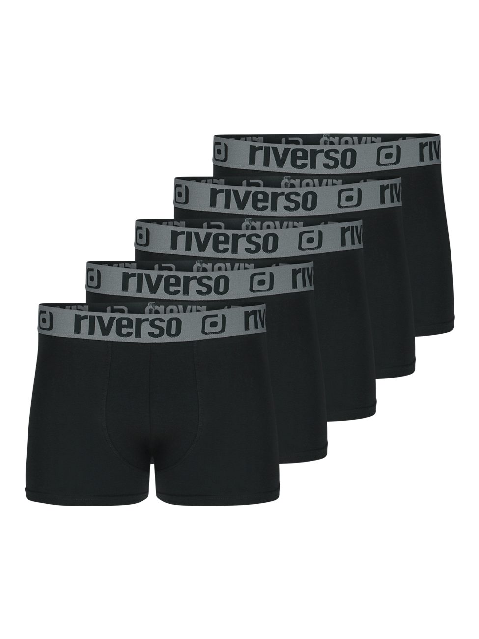 riverso Boxershorts RIVHarry (5-St) mit Stretch RVS/1/BCX5/R1 (Farbmix R1)