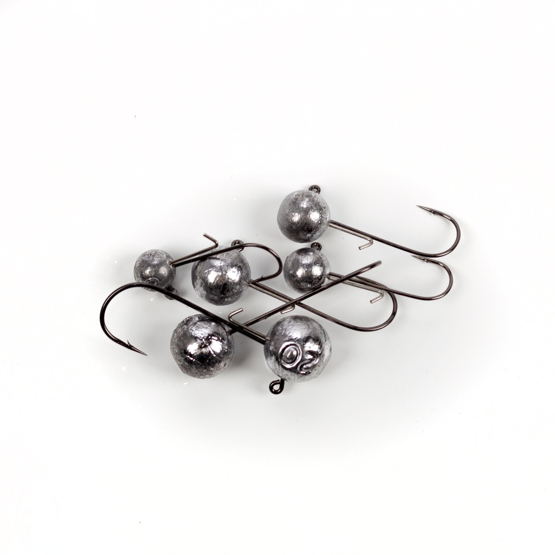 Zite Jighaken Sortiment Mustad-Haken 5-20g Gummiköder-Angeln 25 Stück Bleiköpfe