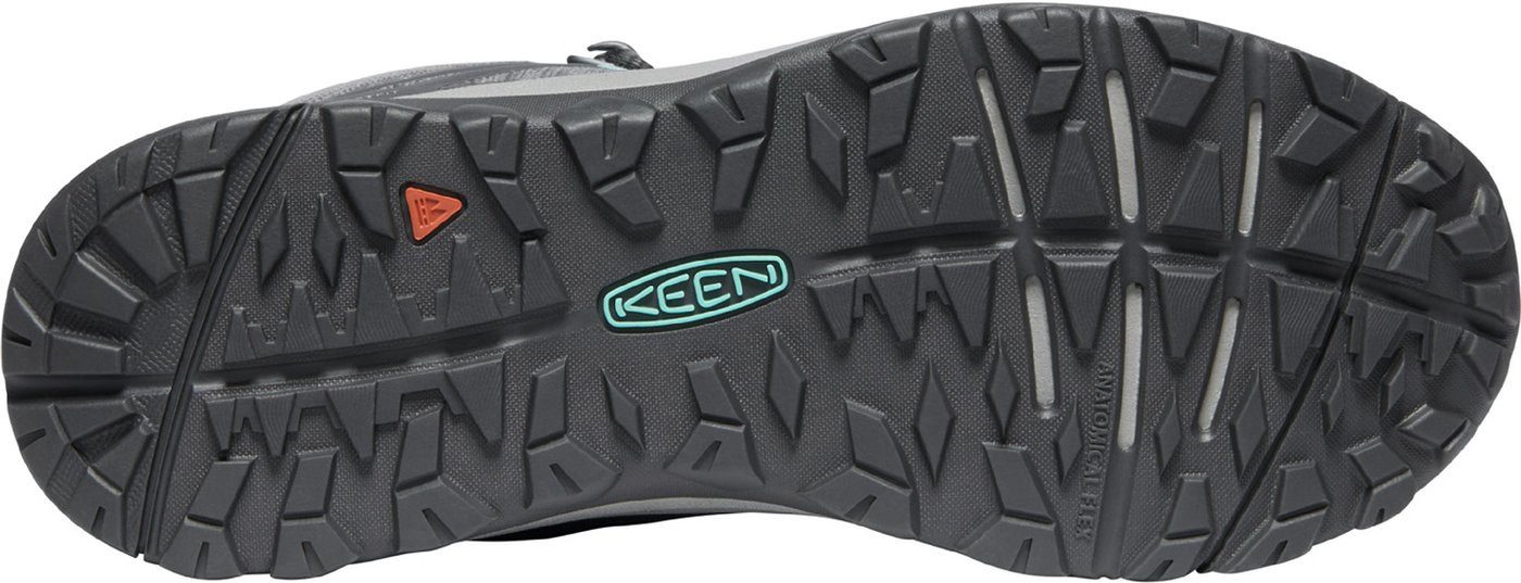 Keen TERRADORA II MID WP W-MAGNET/OCEAN WAVE BLACK Wanderschuh