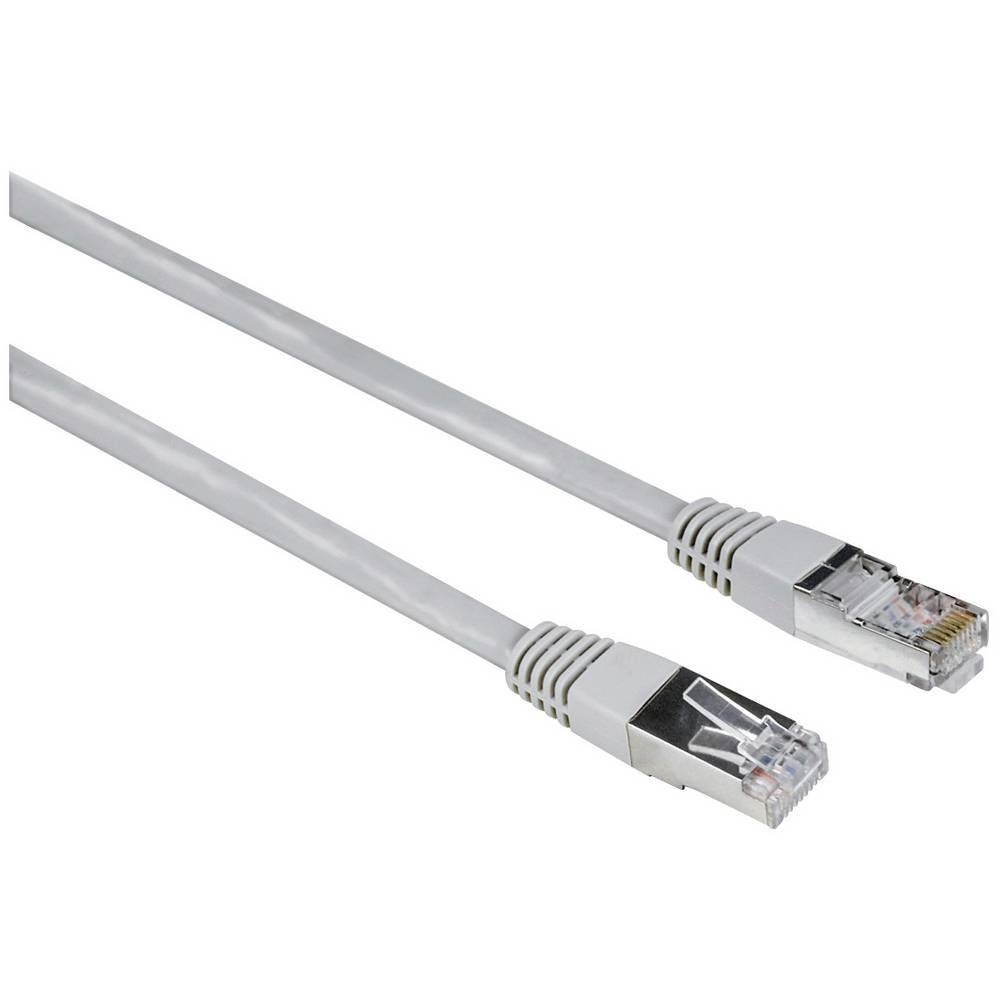 Hama Netzwerkkabel CAT-5e F/UTP geschirmt 30 m LAN-Kabel | Stromversorgungskabel