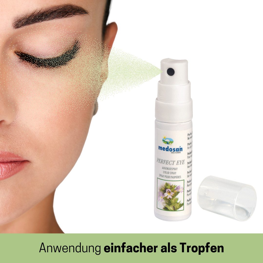 Medosan Augenpflege-Set Augenspray mit Euphrasia, gegen trockene Augen