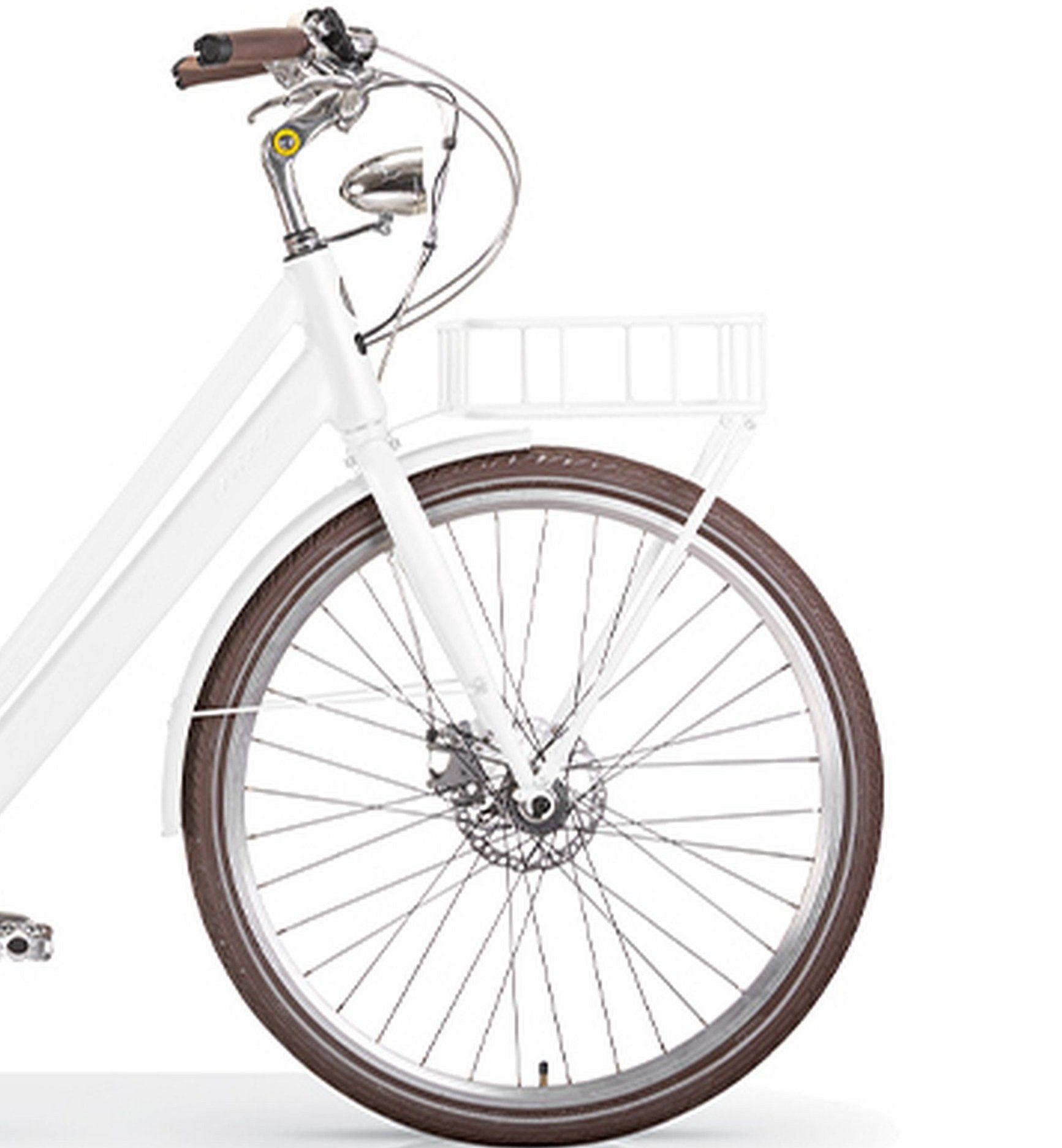 MBM E-Bike, 7 Gang Shimano, Kettenschaltung, Heckmotor, 378 Wh, Elektro-Citybike LA RUE 2.0