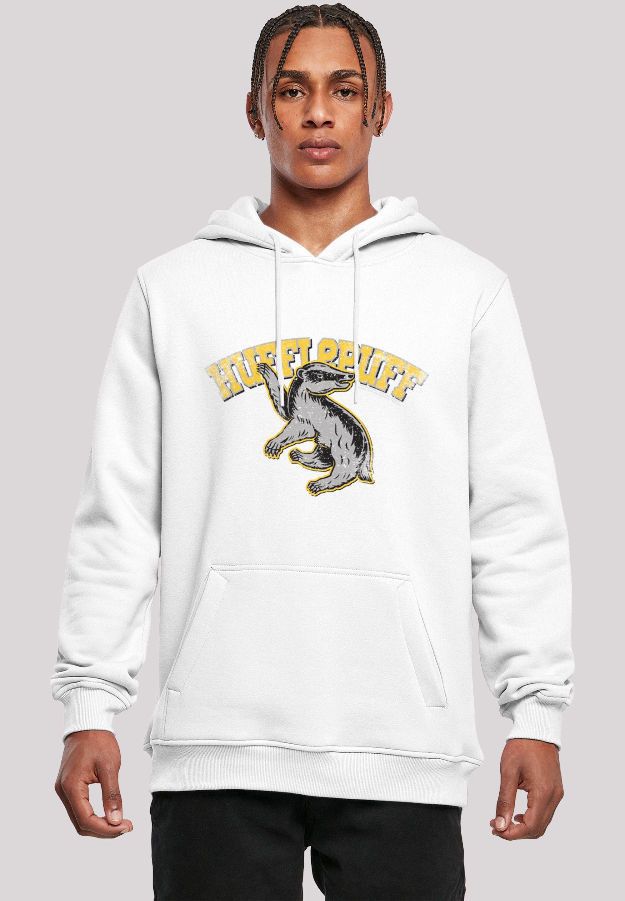 F4NT4STIC Kapuzenpullover Harry Potter Hufflepuff Sport Emblem Print,  Verstellbare Kapuze und geräumige Kängurutasche