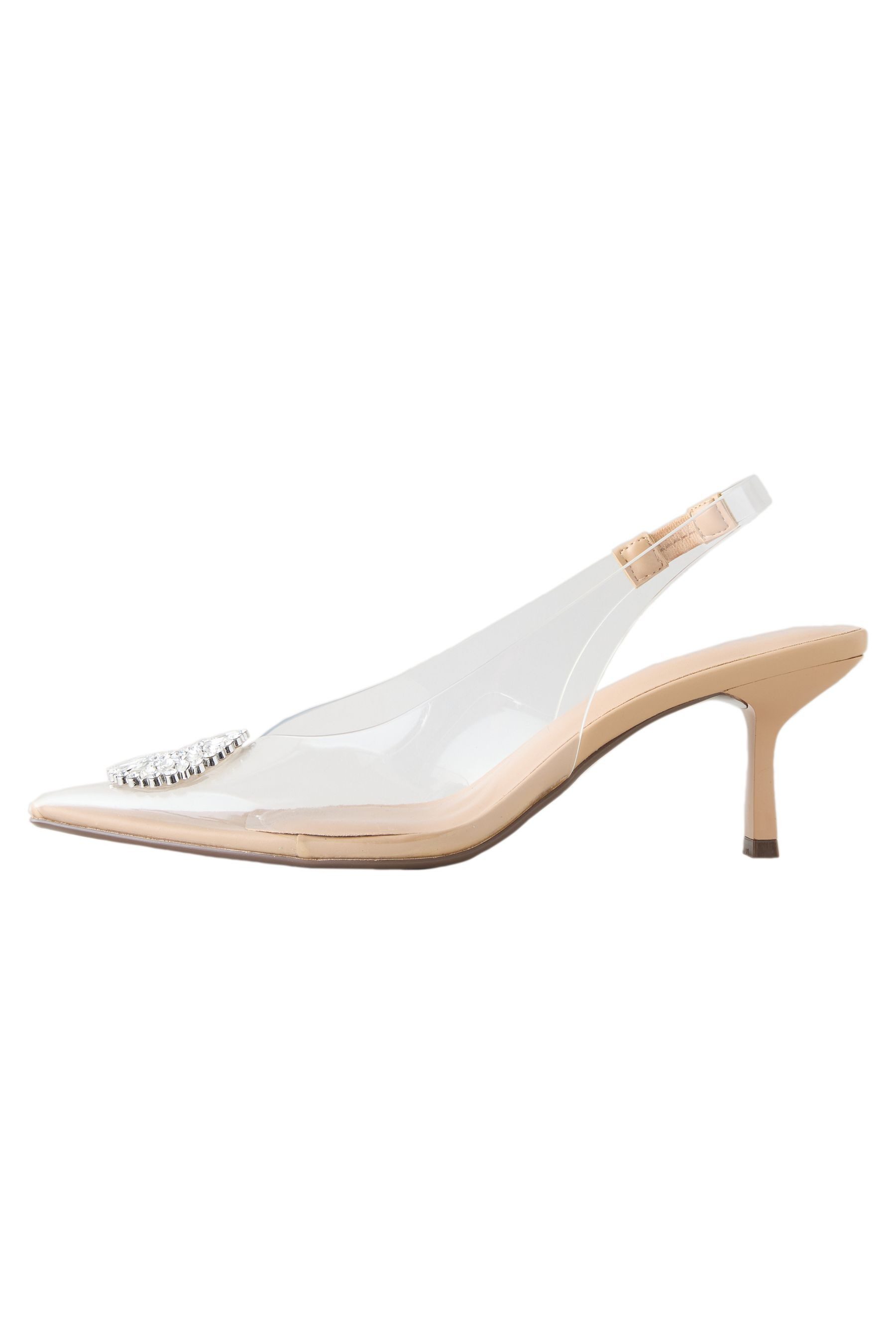 Next Forever Comfort® Slingbacks mit Vinyl-Absatz Slingsandale (1-tlg)