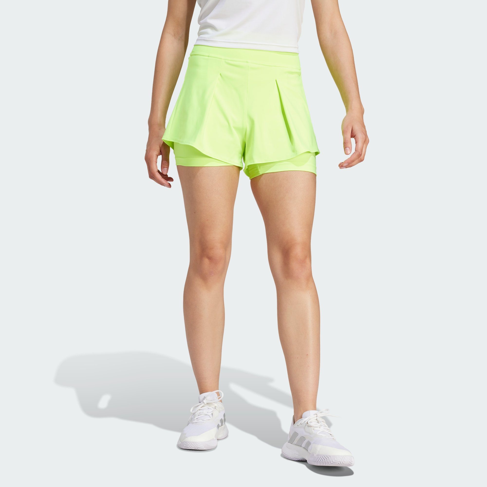 adidas Performance MATCH TENNIS 2-in-1-Shorts Lucid Lemon SHORTS