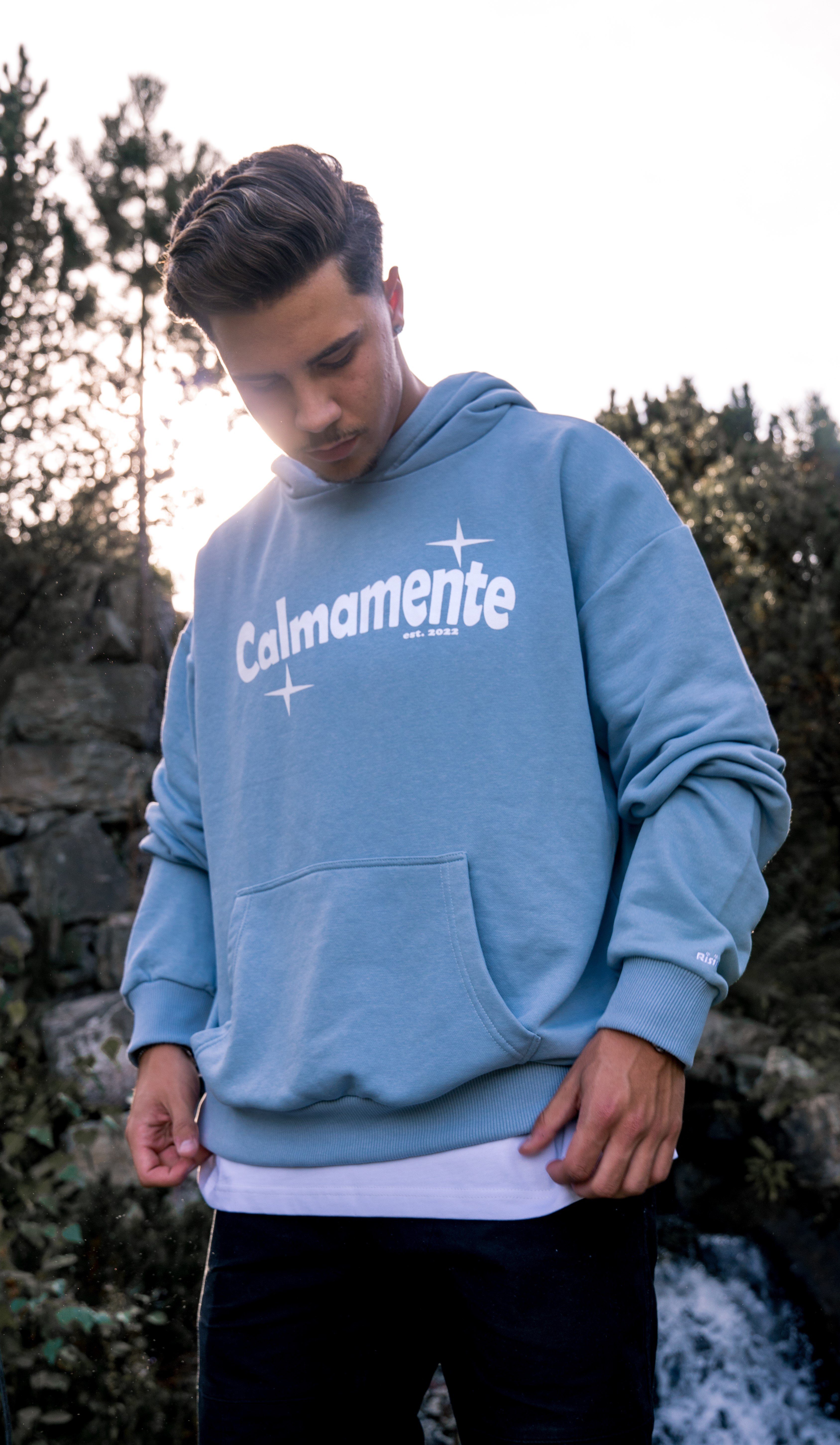 Calmamente Hoodie Calmamente Hoodie Sweatshirt Kapuzenpullover Pullover Kapuze
