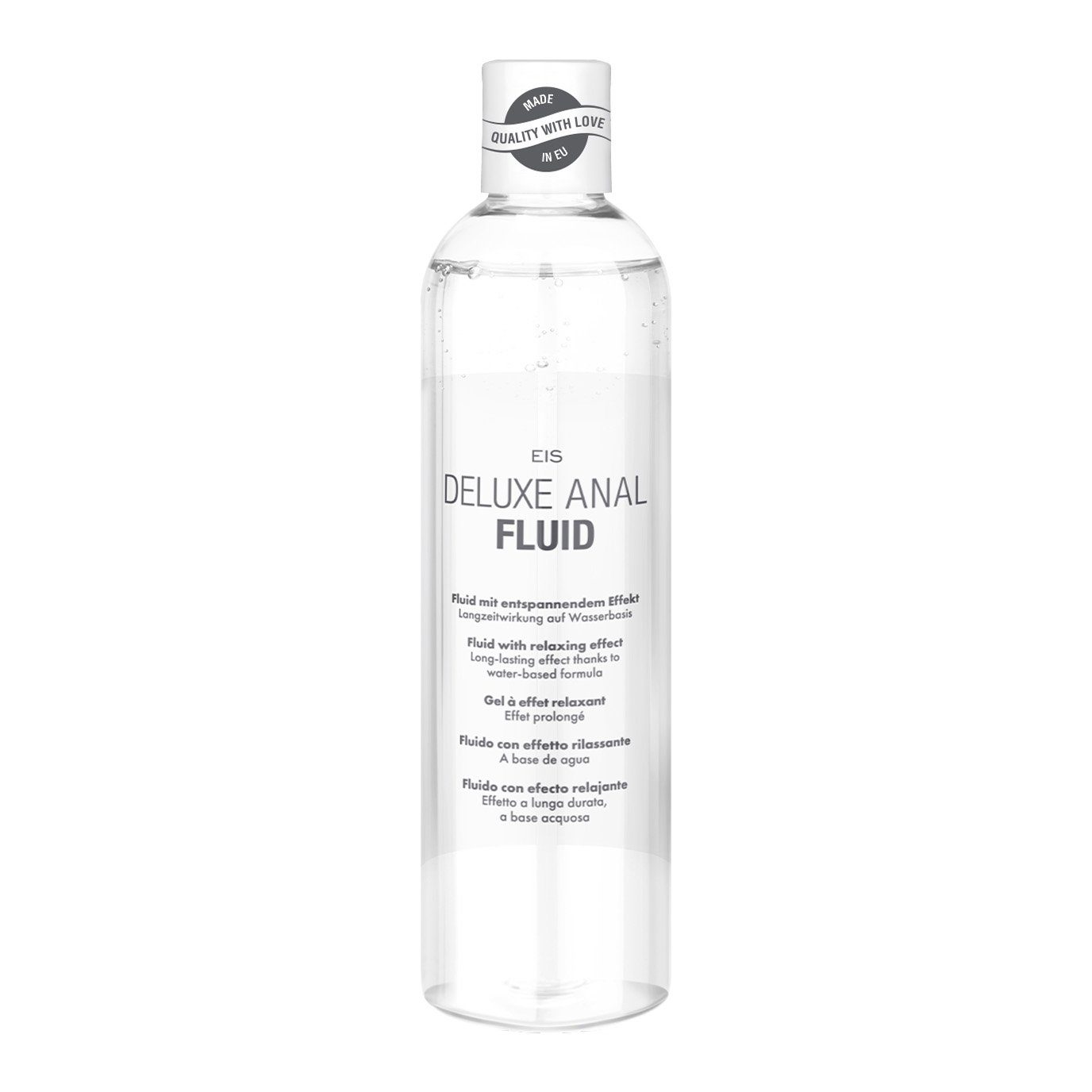 Stimulationsgel EIS Deluxe Anal Fluid, 300ml, wasserbasiert, leicht betäubende Wirkung