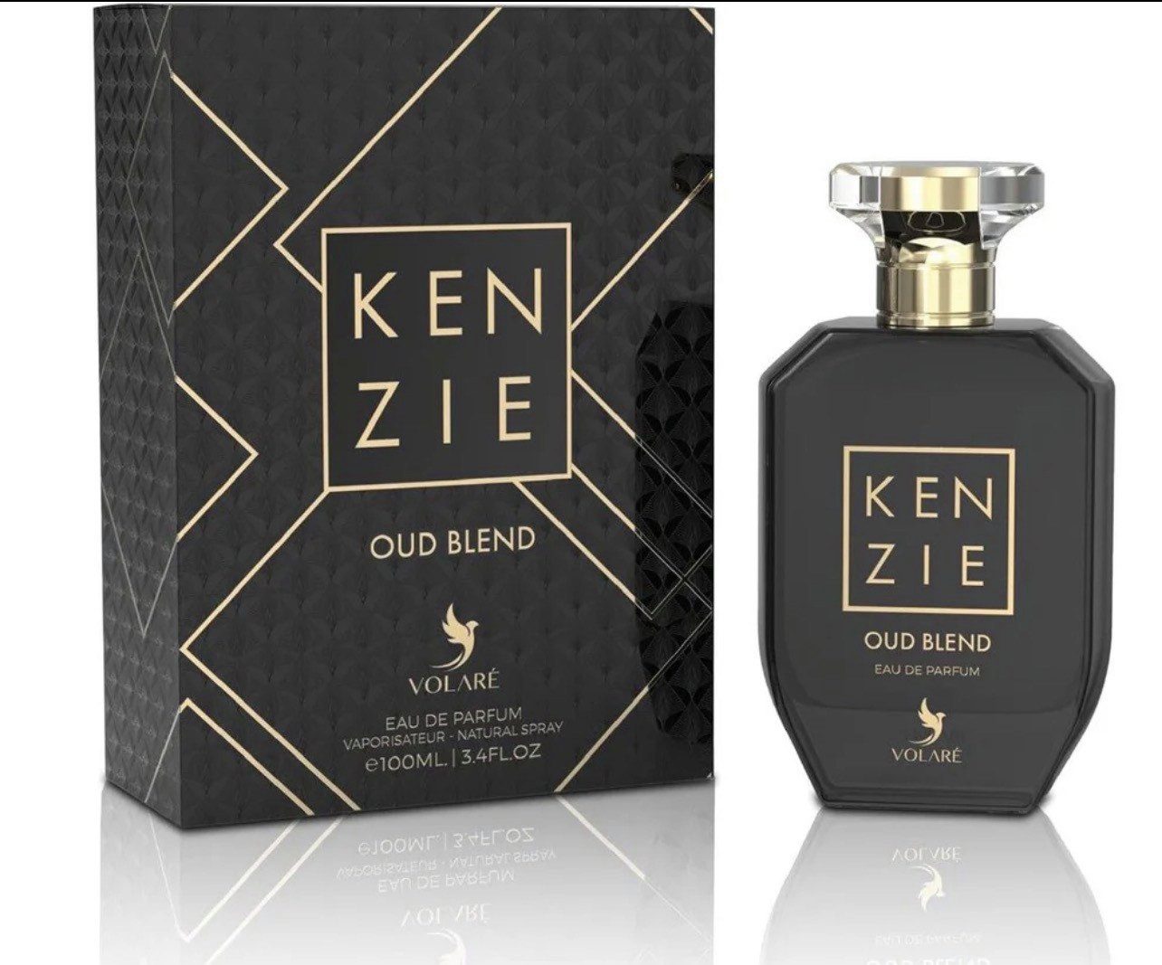 Mamlakat Al Oud Eau de Parfum Kenzie Oud Blend, Valore Damen Duft, 100 ml, Mystik und Sinnlichkeit, Made un U.A.E