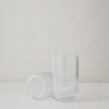 Lyngby Porcelæn Dekovase Porcelain Vase Glas Clear Transparent (15cm)