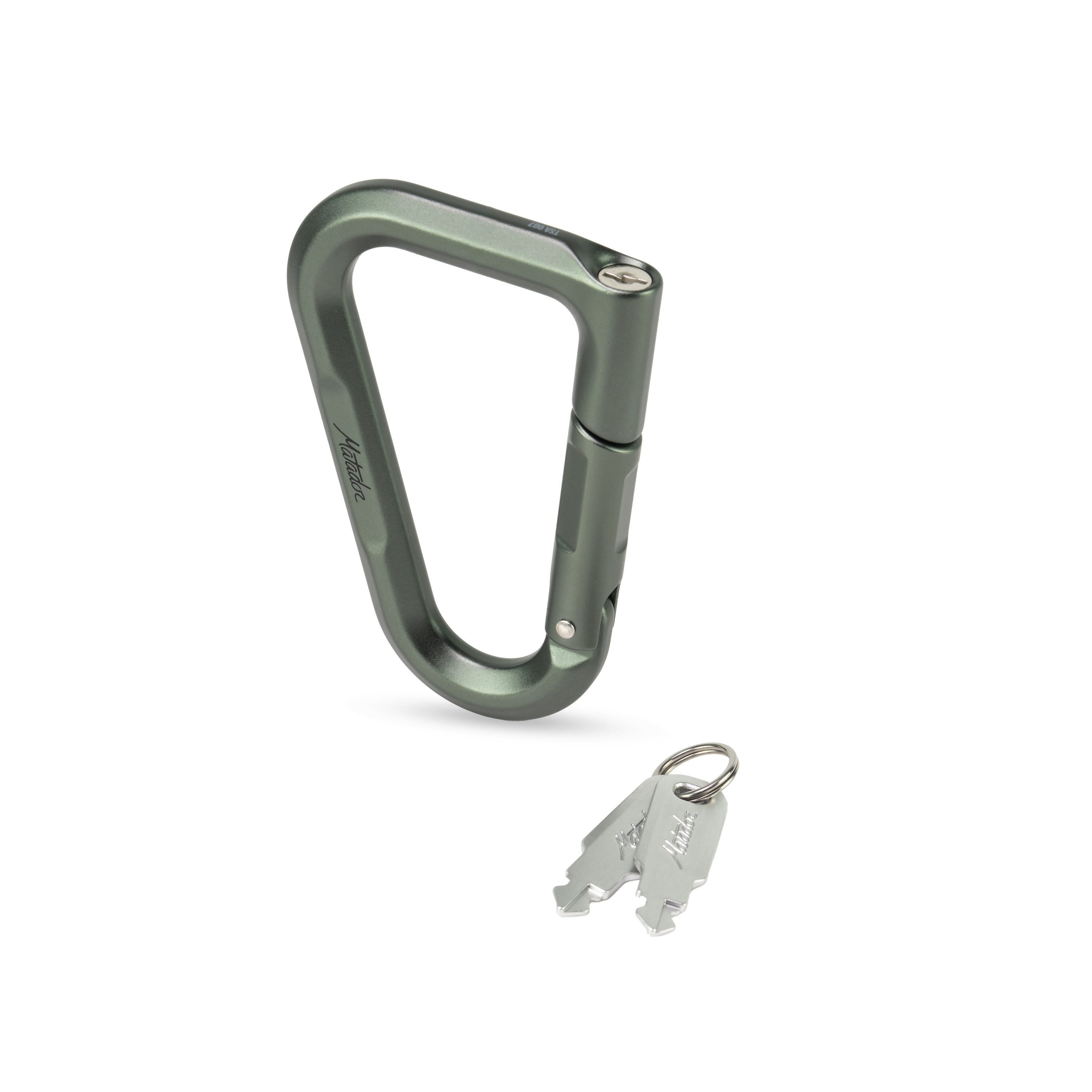Matador Drybag Matador BetaLock Green Karabinerschloss für Reisegepäck, TSA-konform